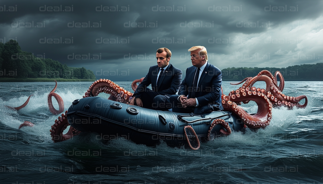 "Two Men in a Boat with Tentacles"