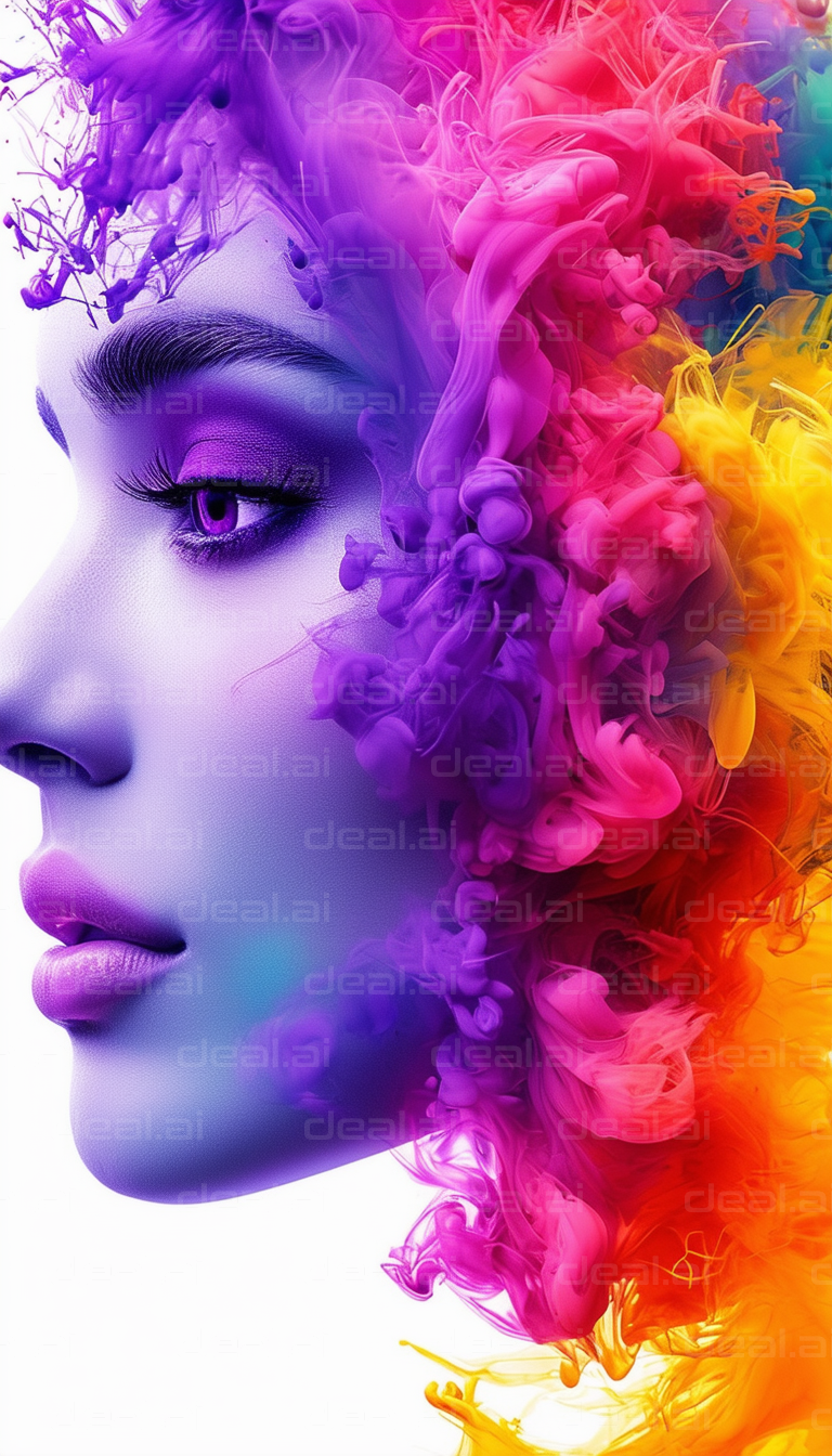 "Vibrant Fusion: Colors Unleashed"