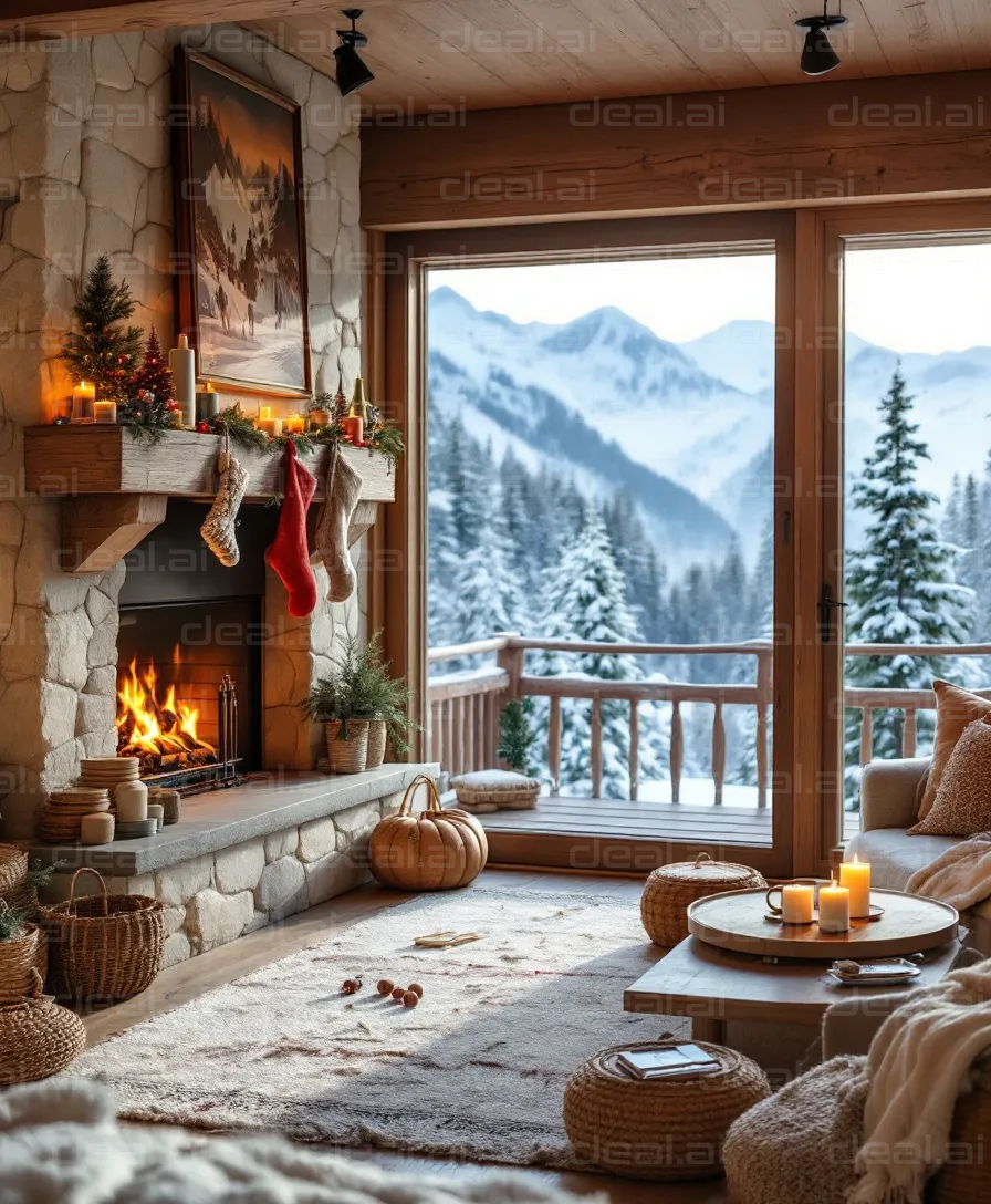 Cozy Winter Cabin Retreat