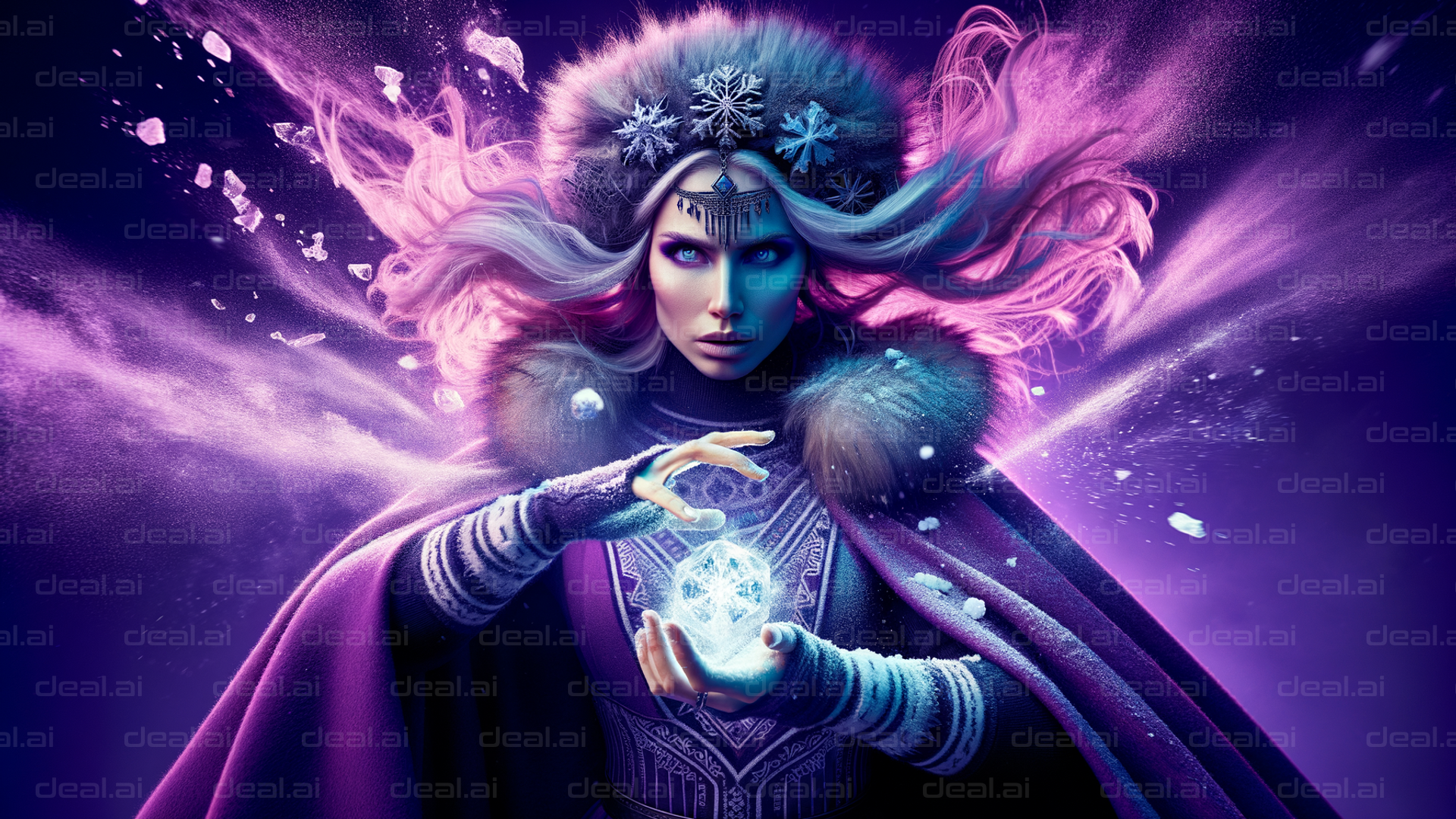 "Enchantress of Ice and Magic"