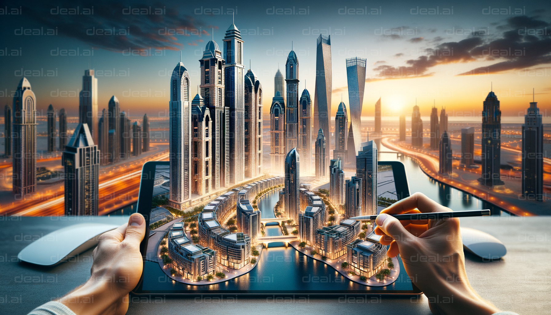 Designing the Future City on a Tablet