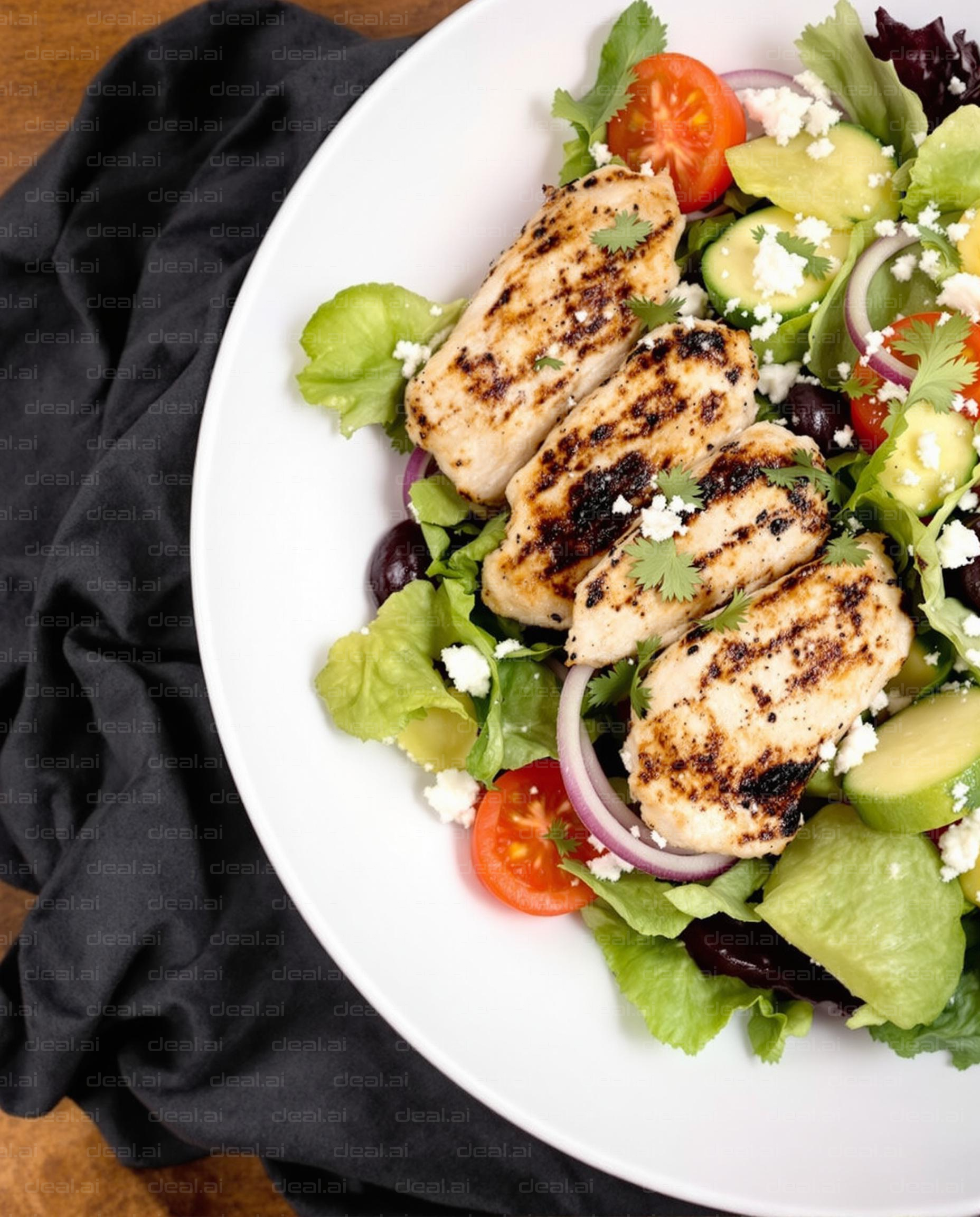 Grilled Chicken Salad Delight