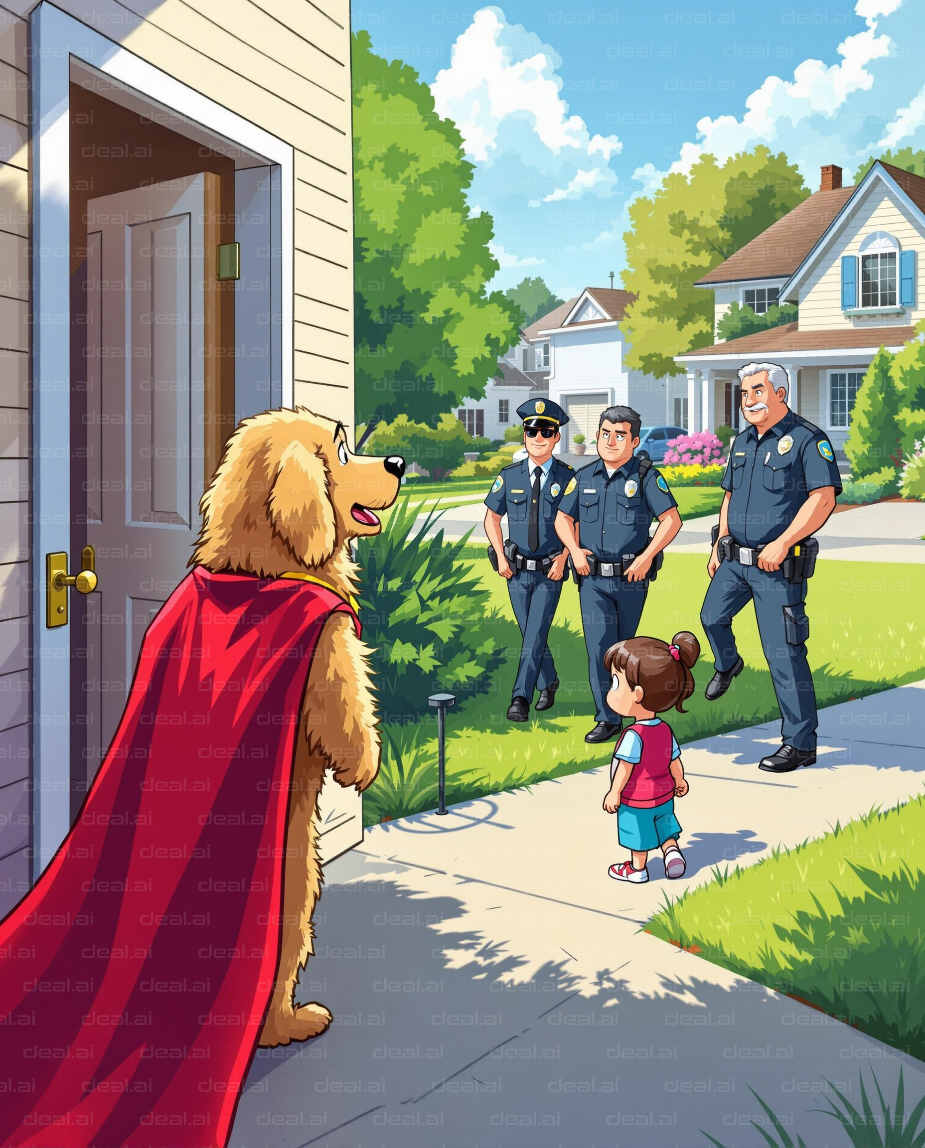 "Superdog Meets the Police"
