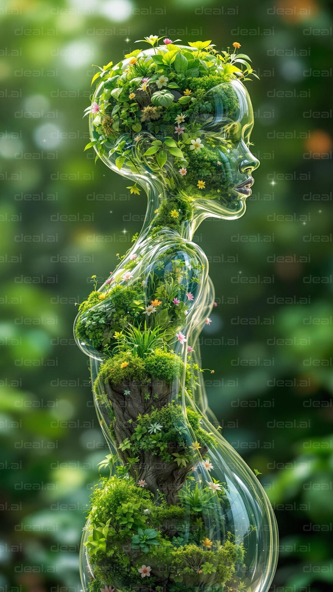 Nature's Glass Sculpture