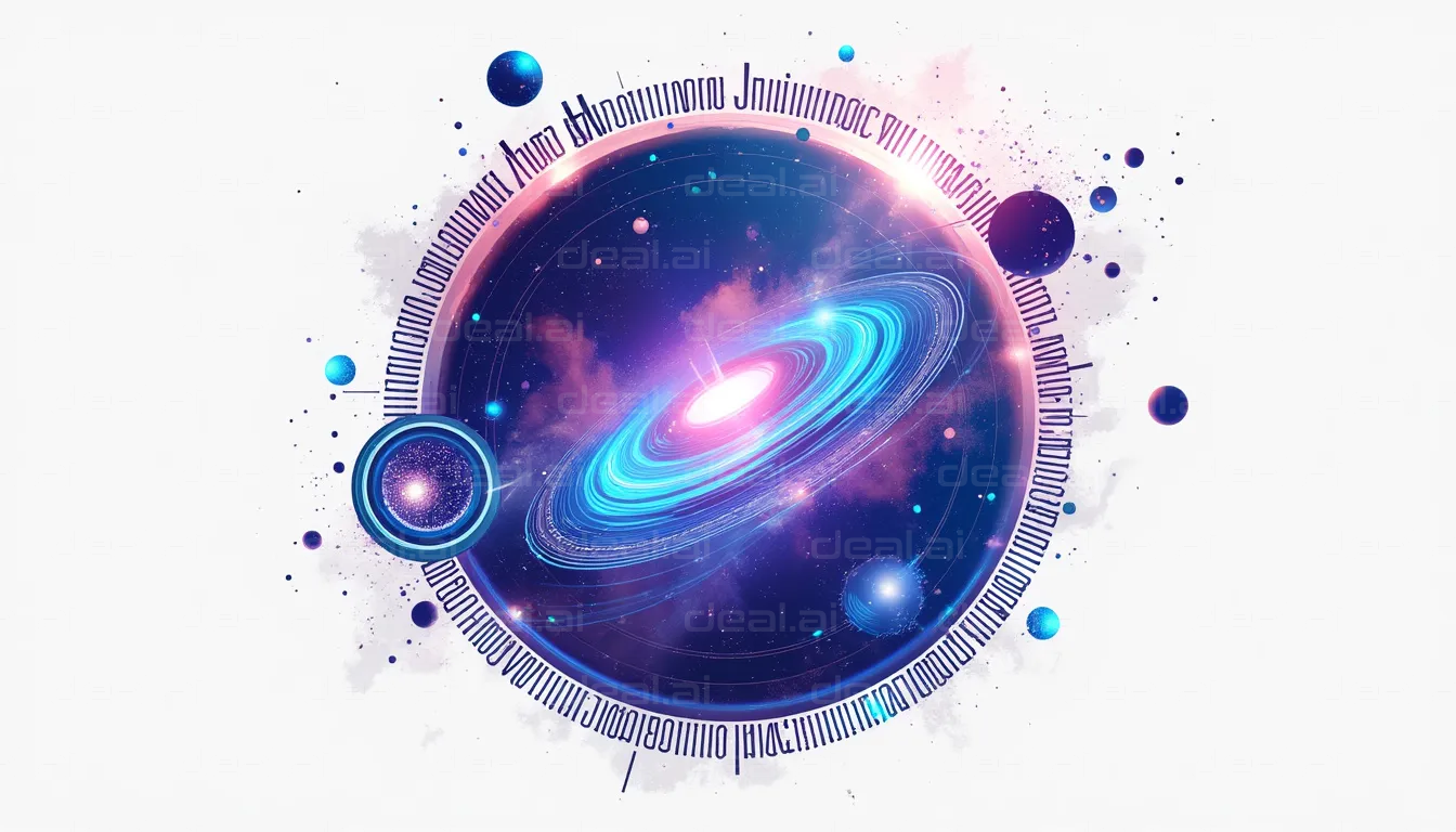 Galactic Vortex Illustration