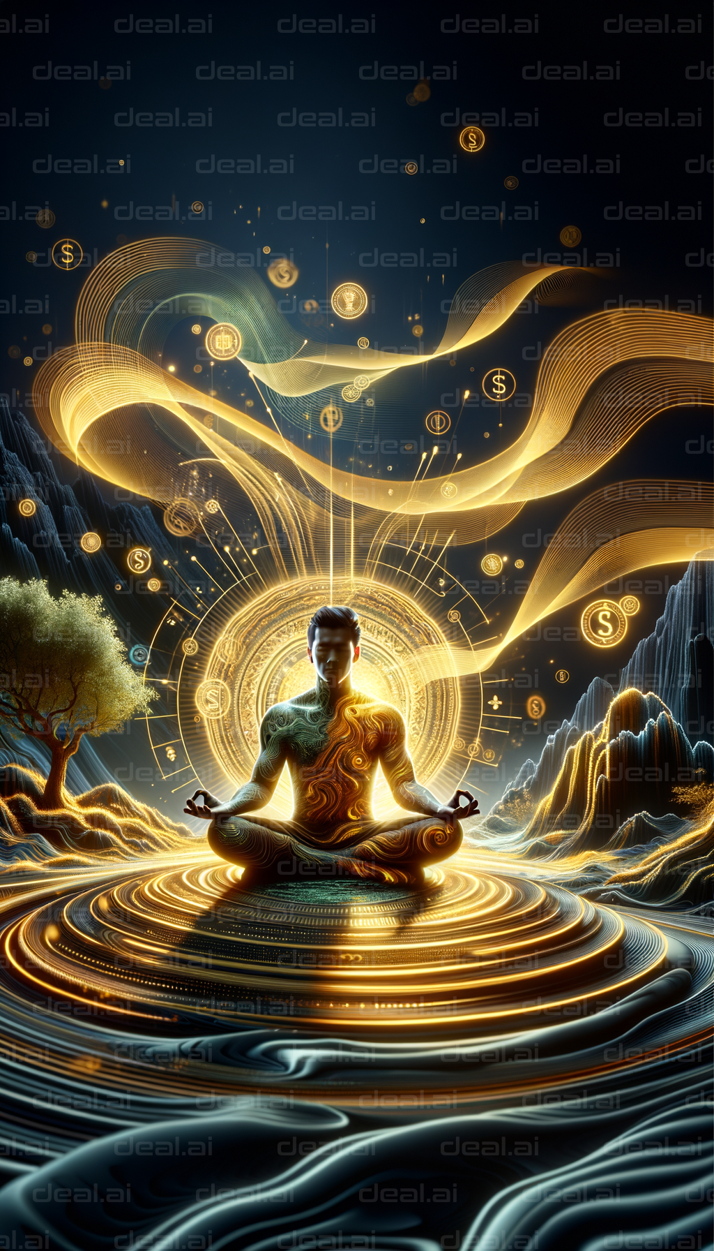 "Digital Meditation: Enlightened Blockchain"