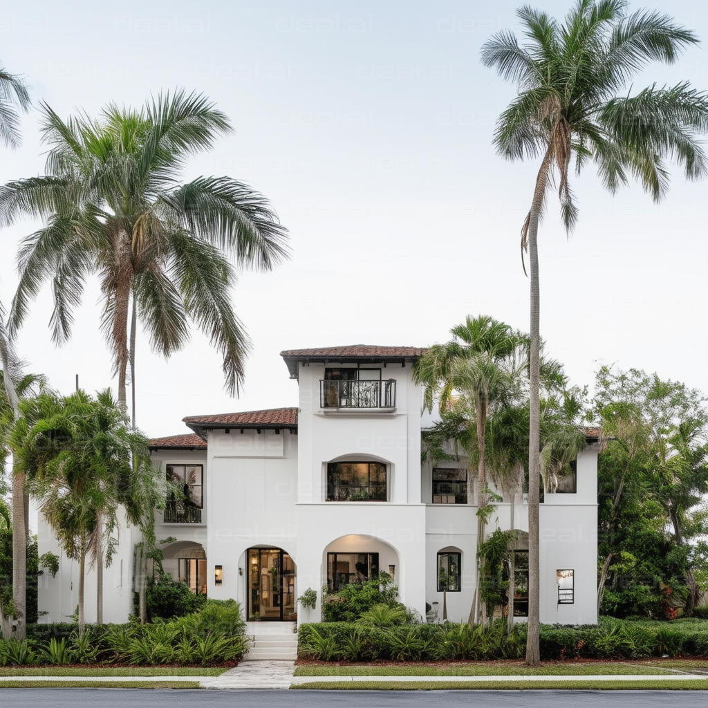 Elegant Tropical House Exterior