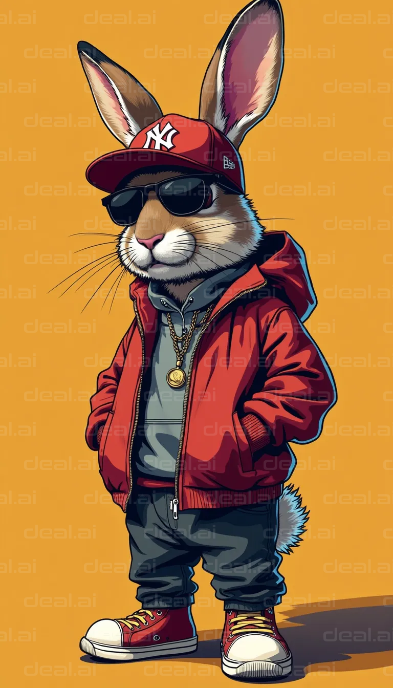 Hip-Hop Bunny Swagger