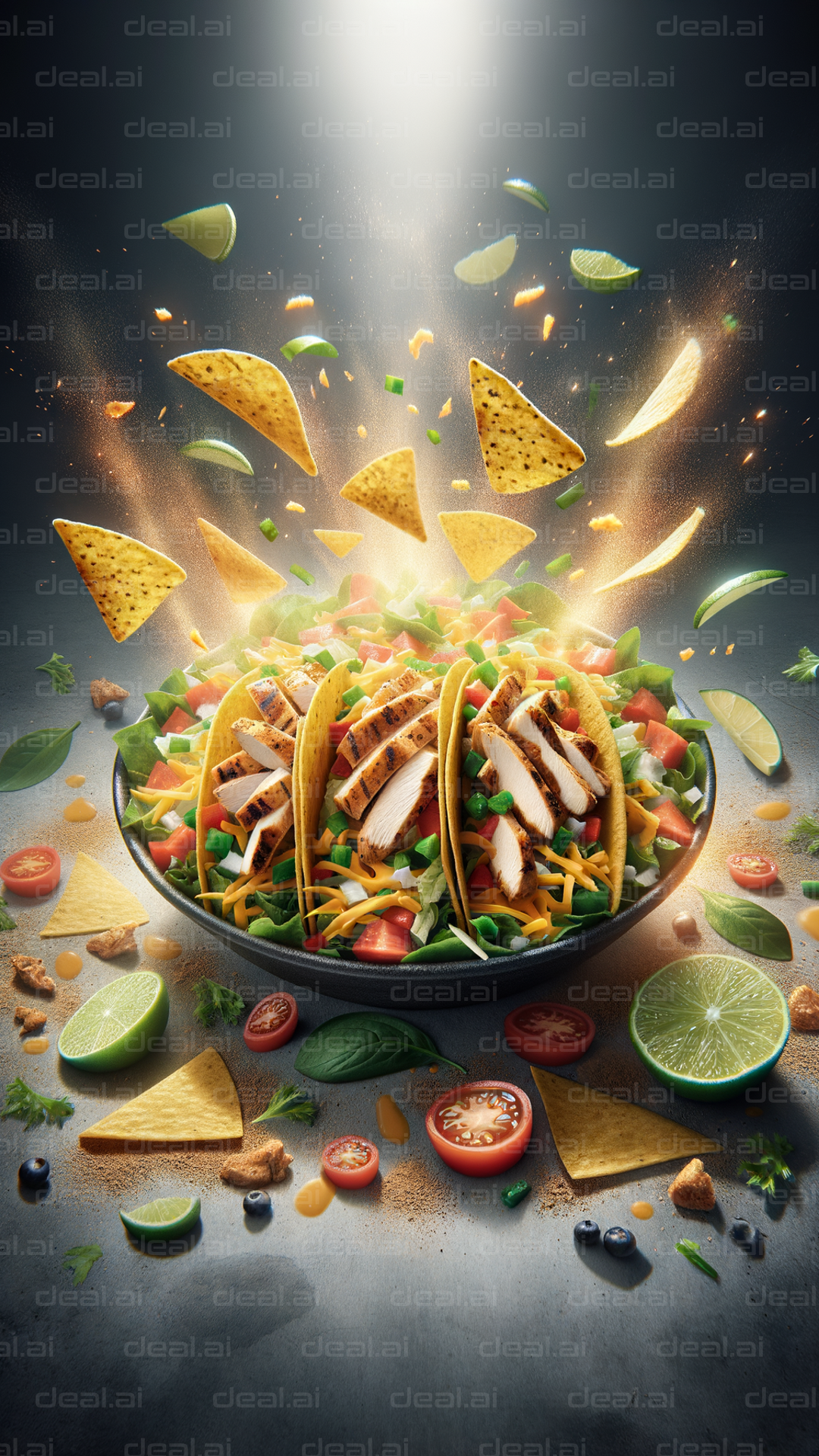 "Vibrant Taco Explosion"