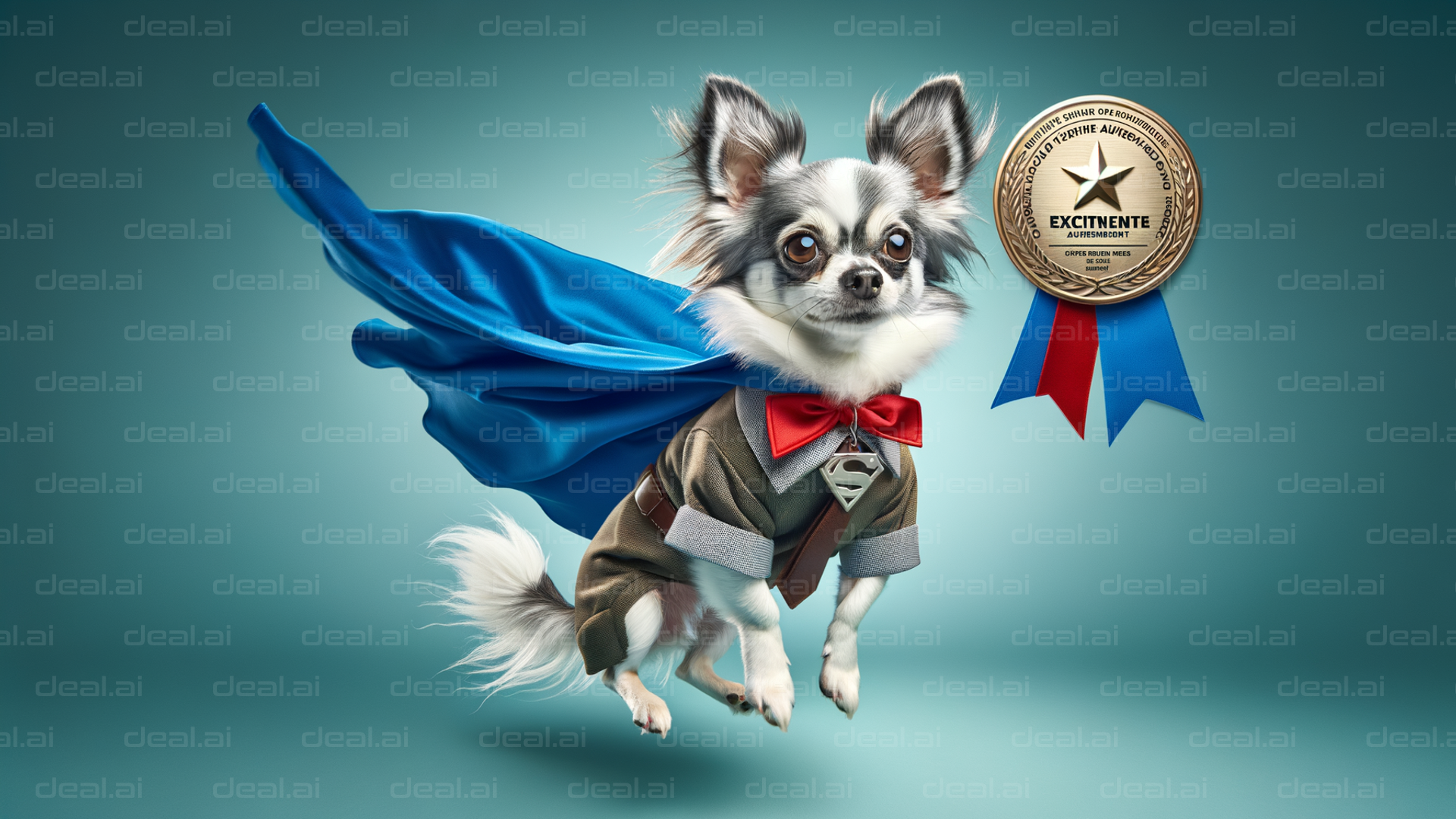 Superdog with Award Winner Cape