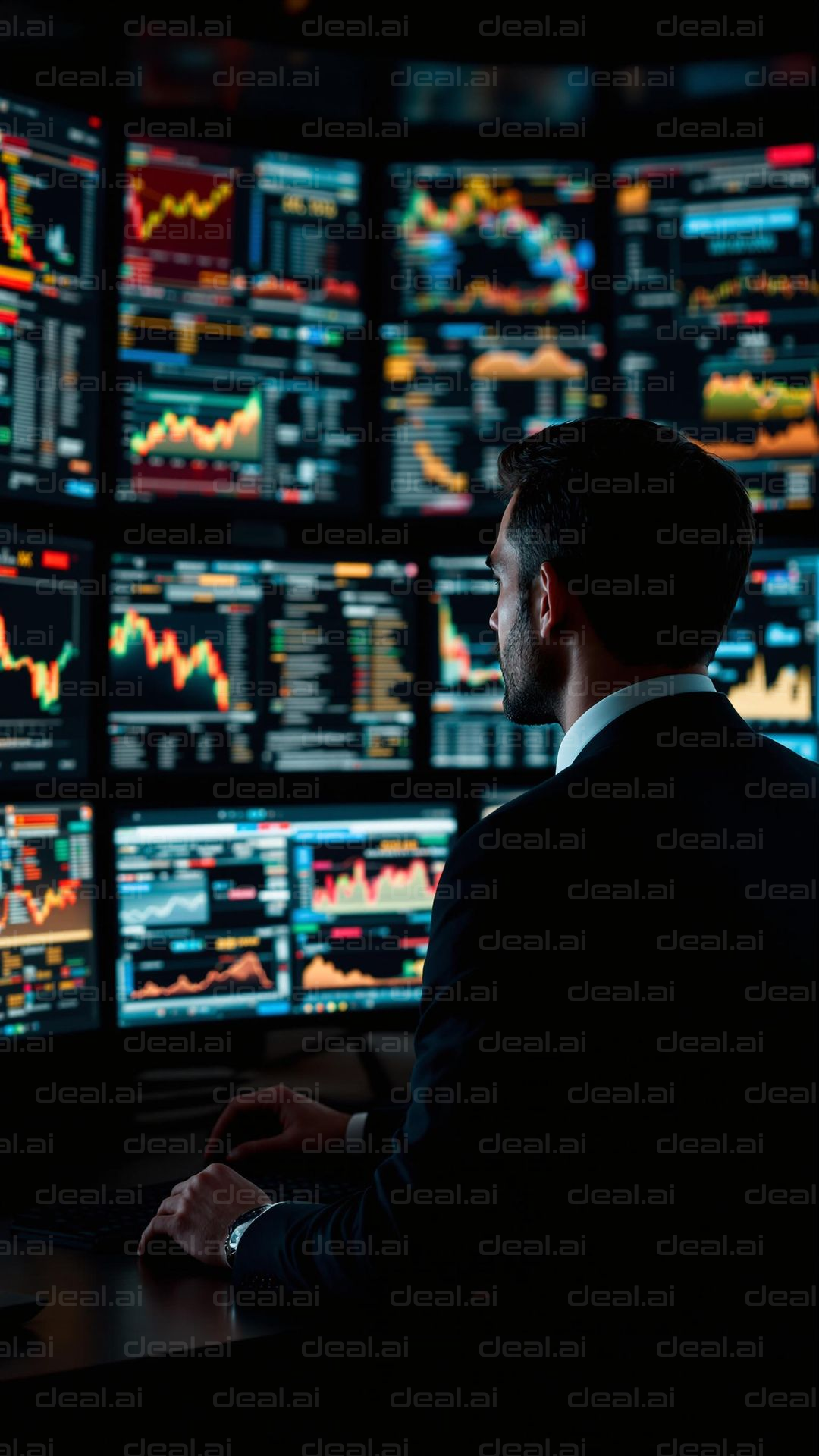 Trader Analyzing Market Trends
