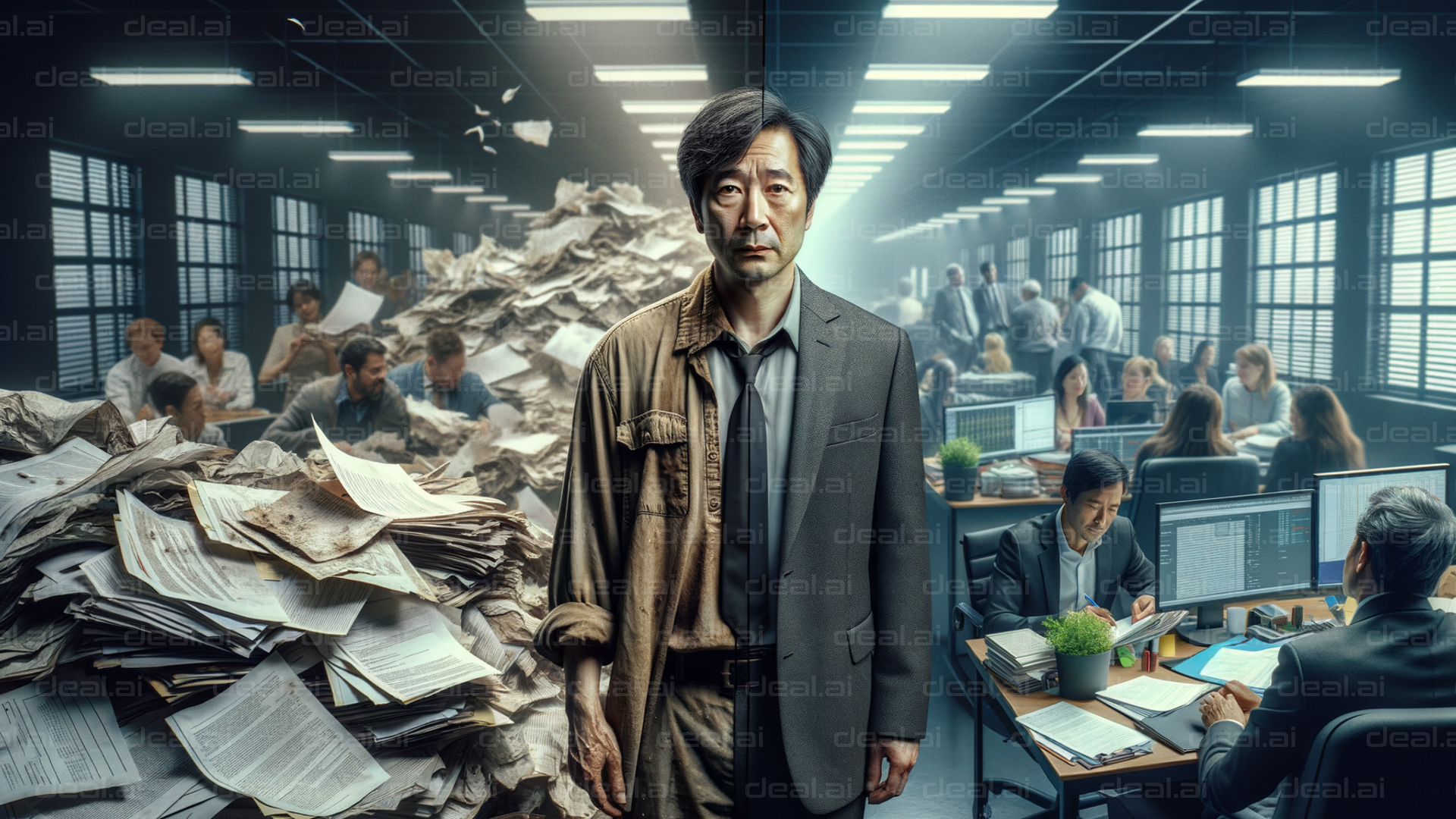 "Chaos and Order: Two Sides of Worklife"