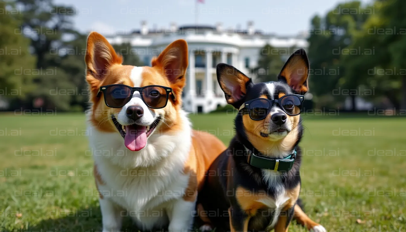 "Cool Pups at the White House"