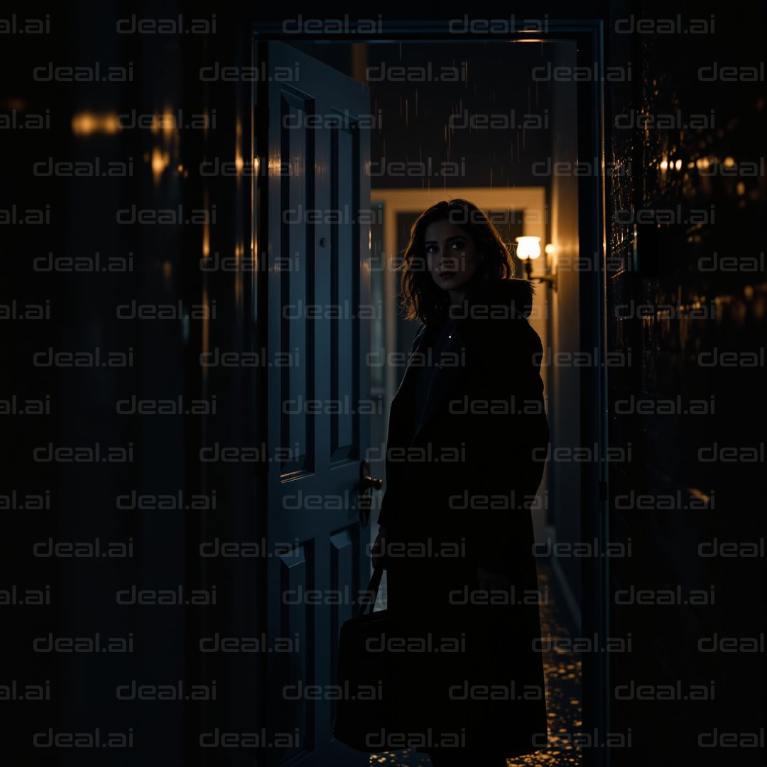 Mysterious Night Entrance