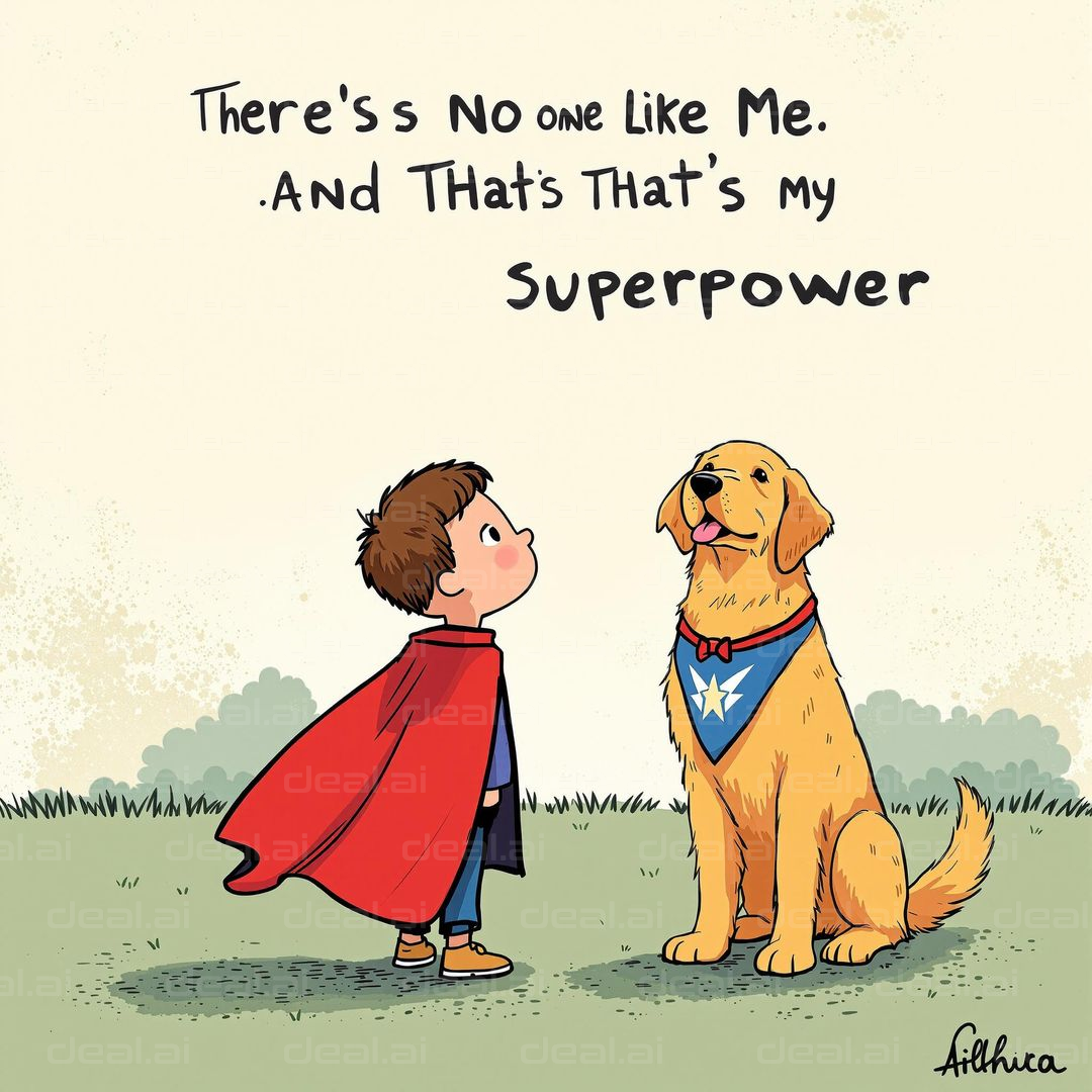 Unique Superheroes Together