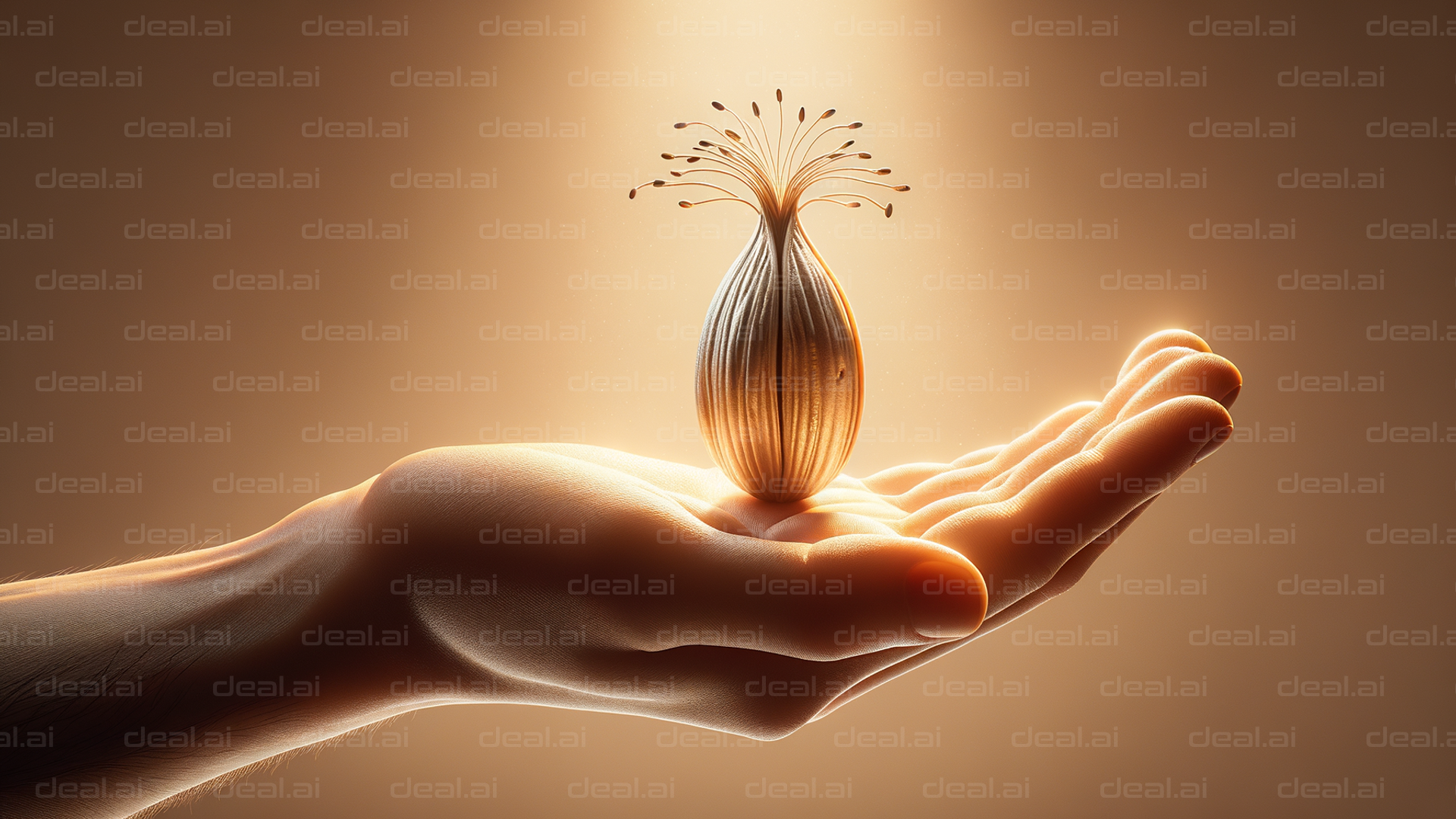 Mystical Seed in Hand