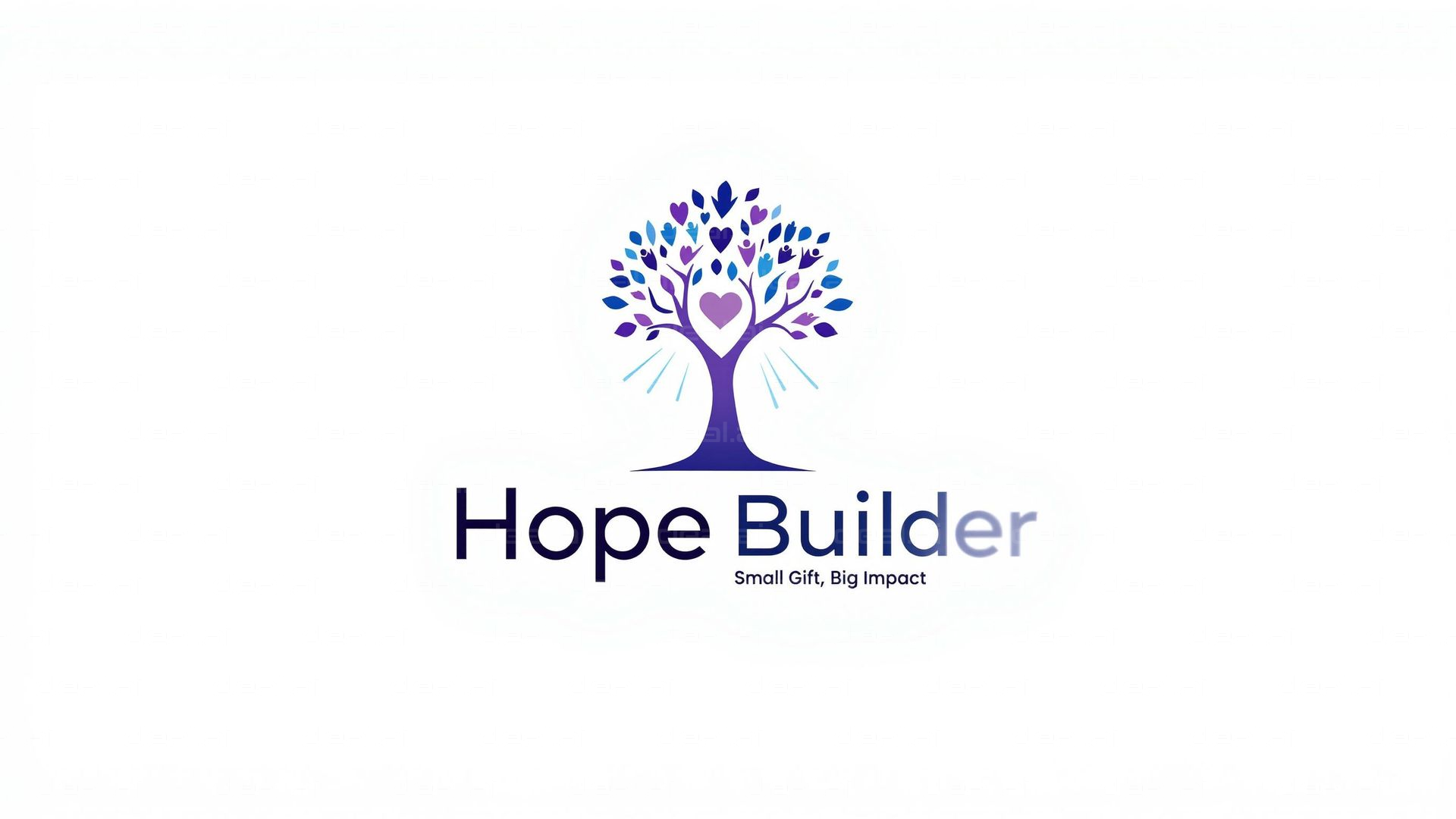 "Hope Builder: Big Impact Logo"