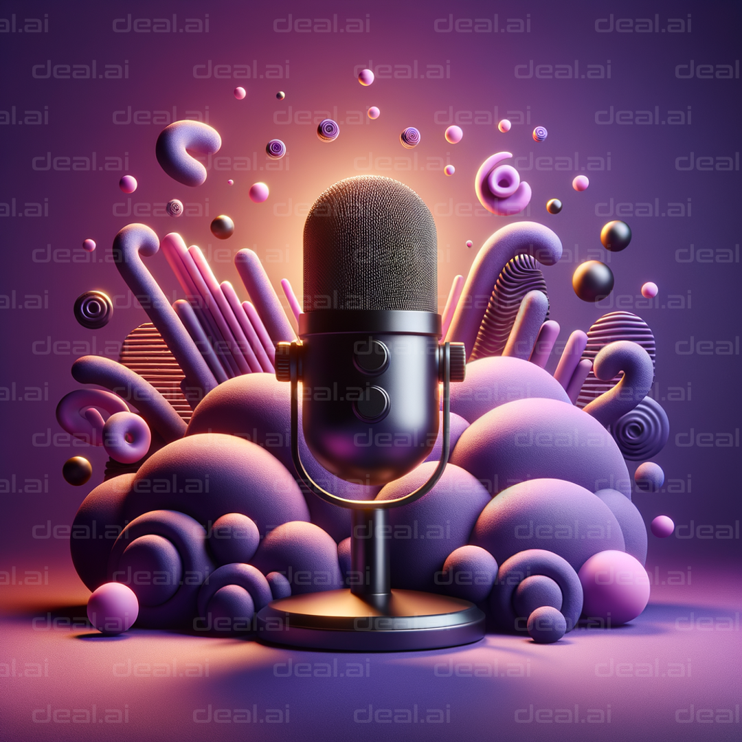 Podcast Vibes: Vibrant Audio Art