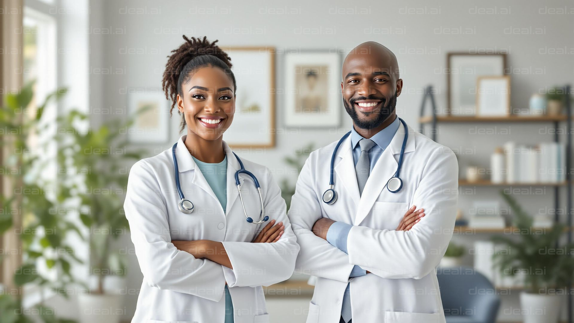 Confident Medical Professionals