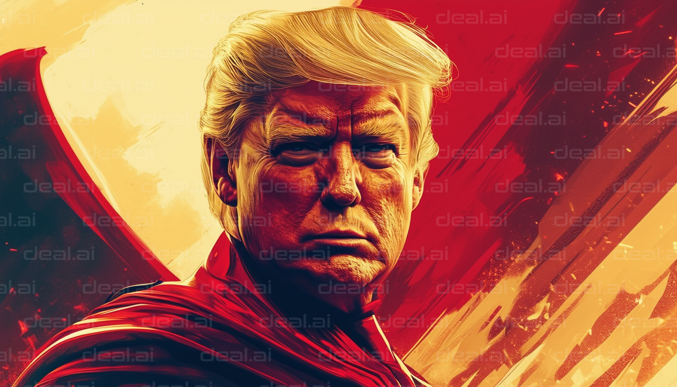 Vibrant Red Portrait Artistry