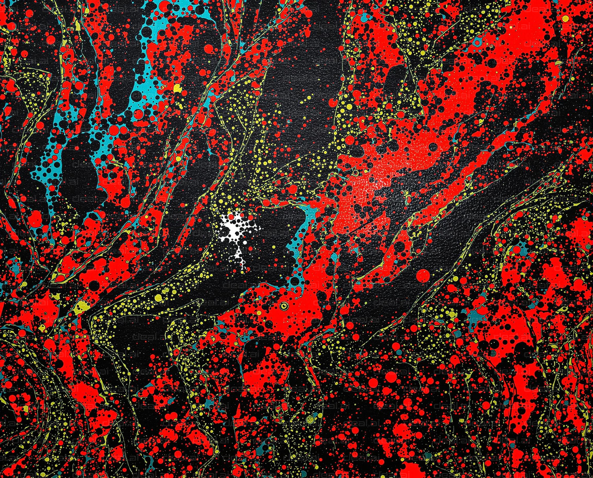 Cosmic Splash of Colors