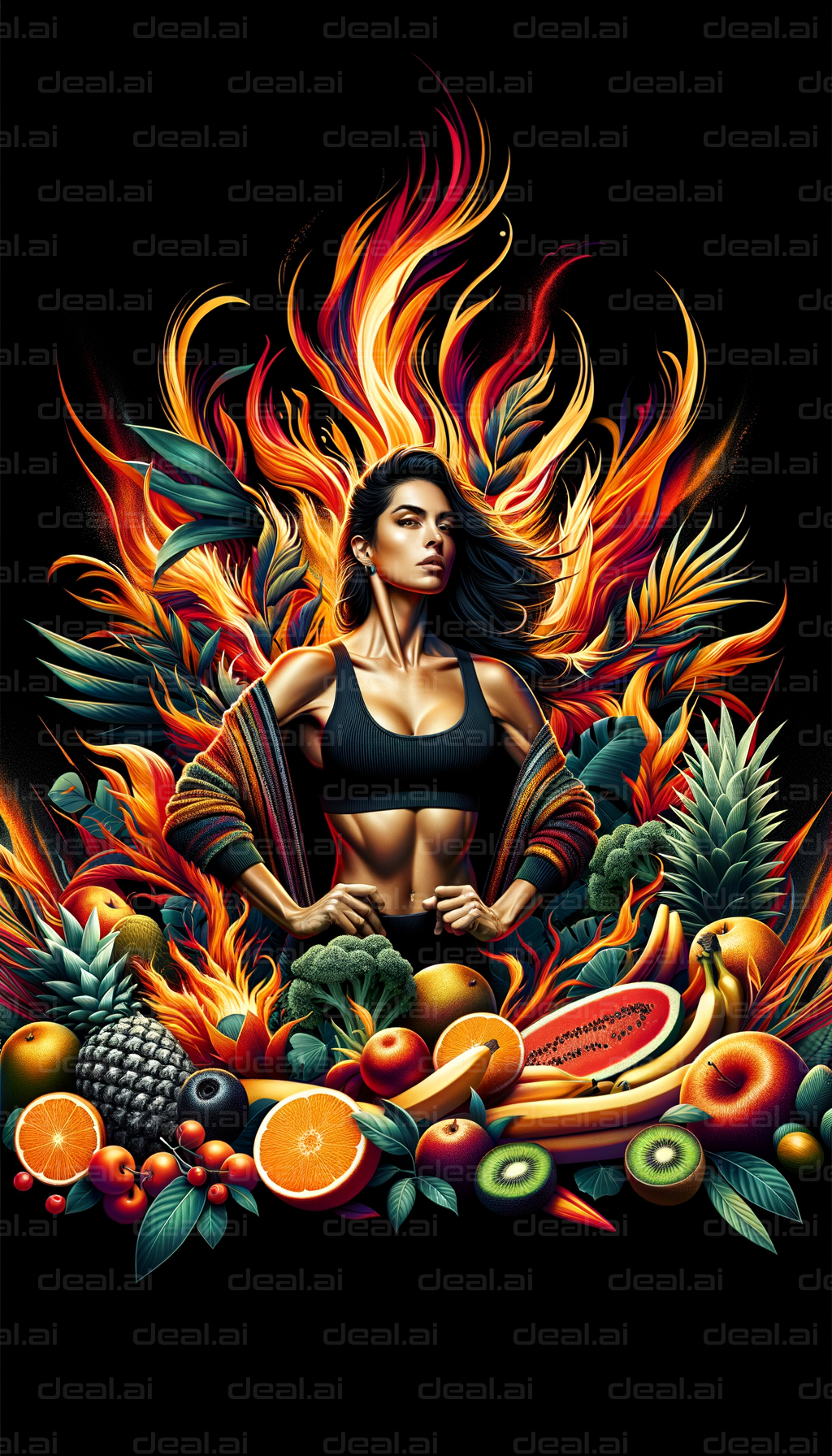 Fiery Strength and Nature's Bounty