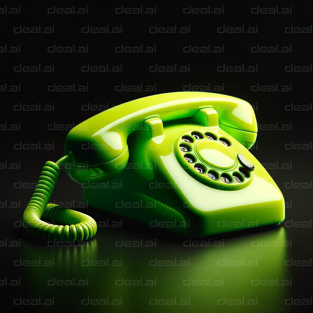 Retro Neon Telephone