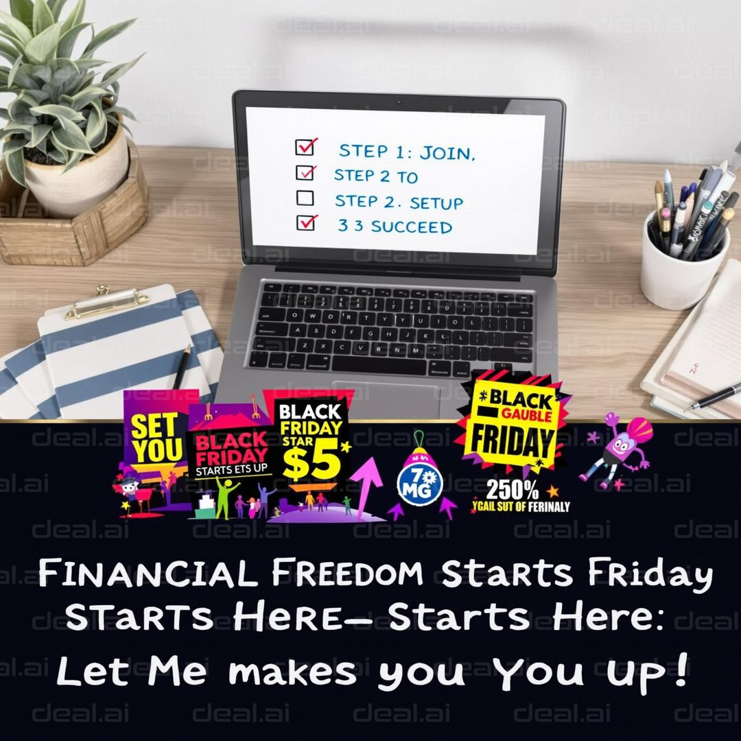 "Black Friday Financial Freedom"