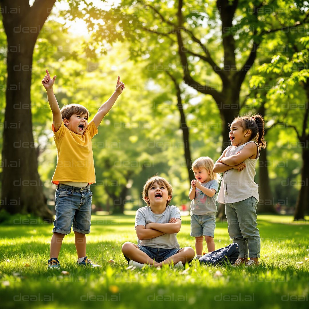 Children Playing in the Park