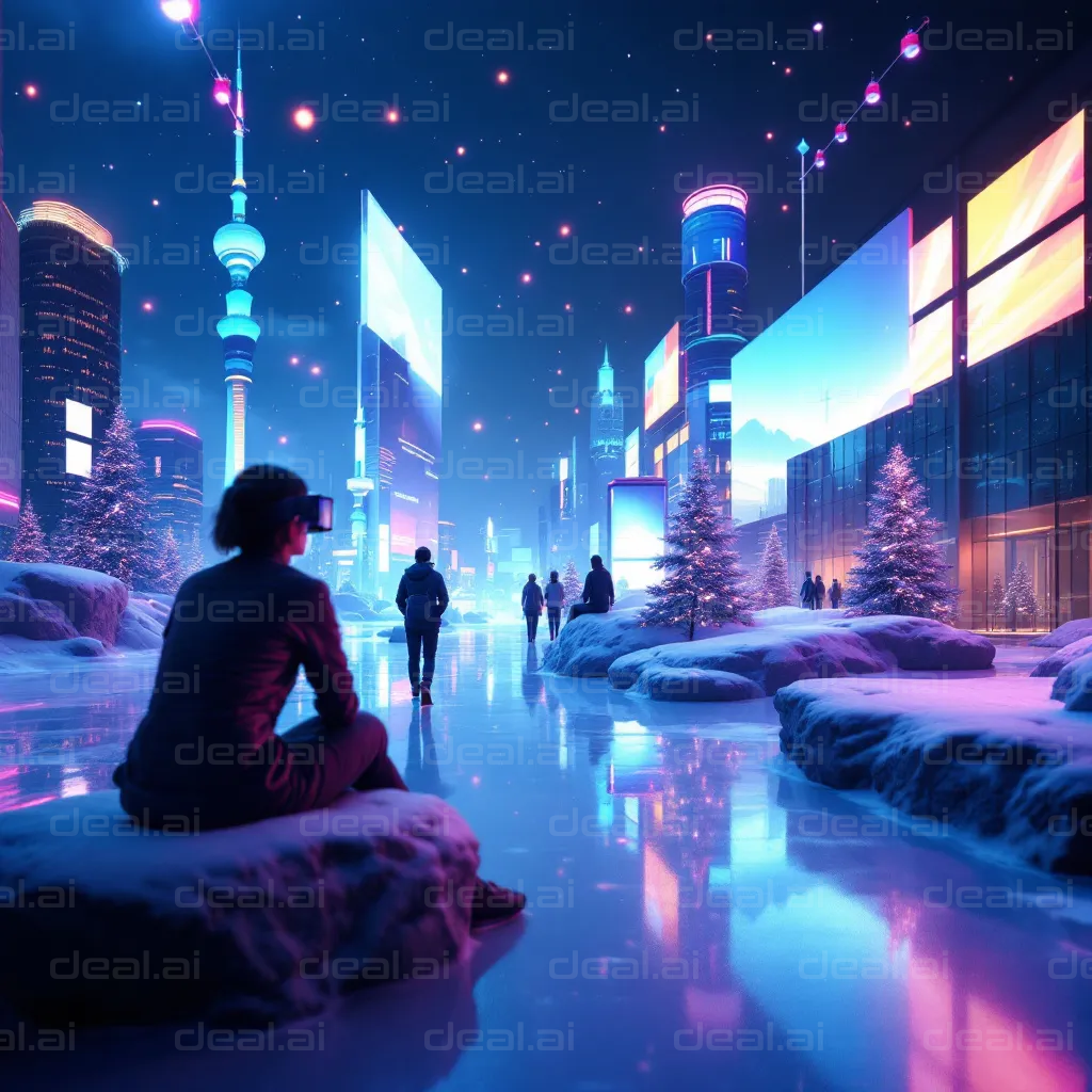 Futuristic Winter Wonderland