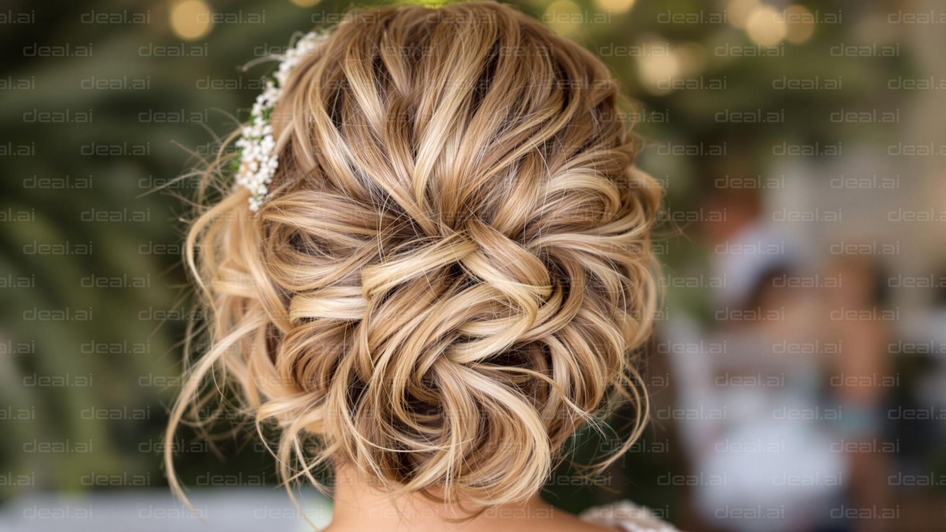 Elegant Braided Updo Hairstyle