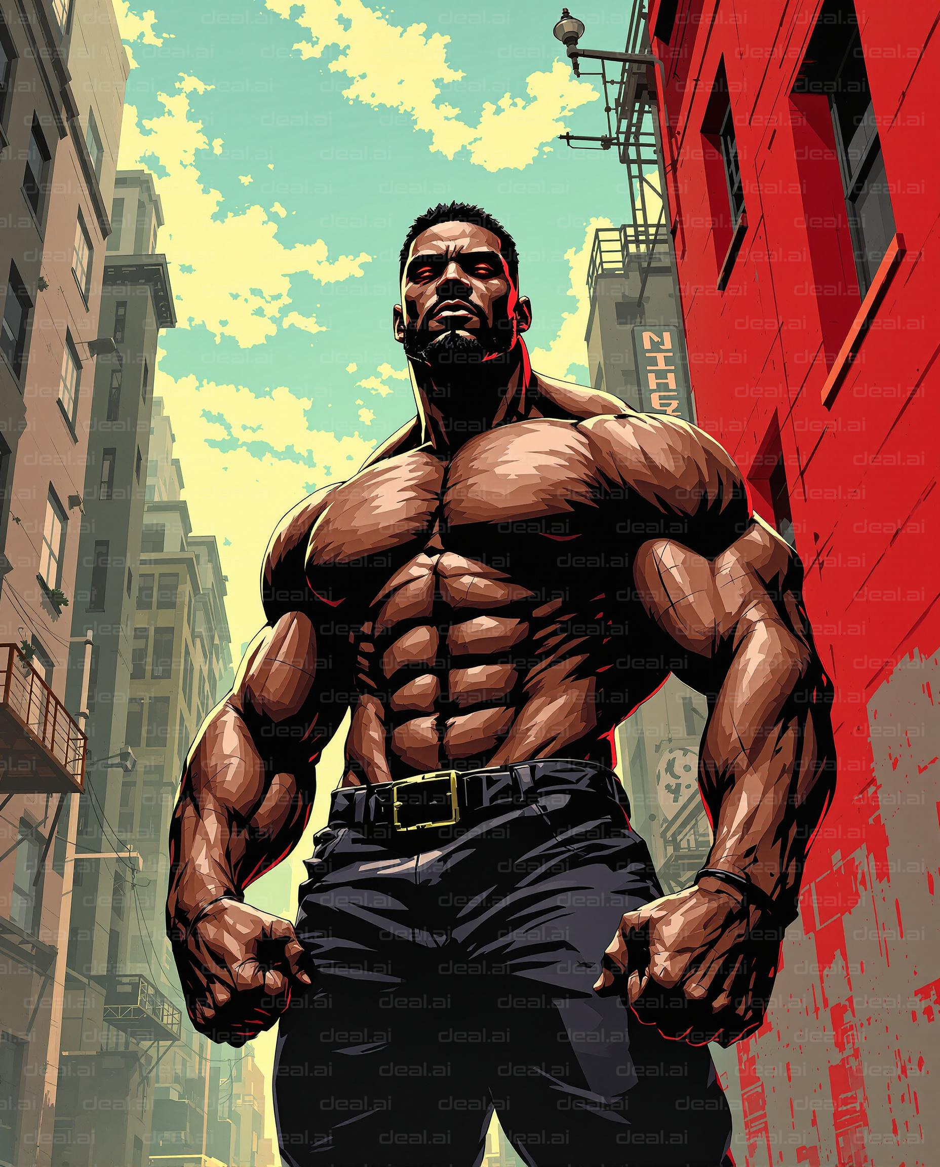 Heroic Strength in the Cityscape