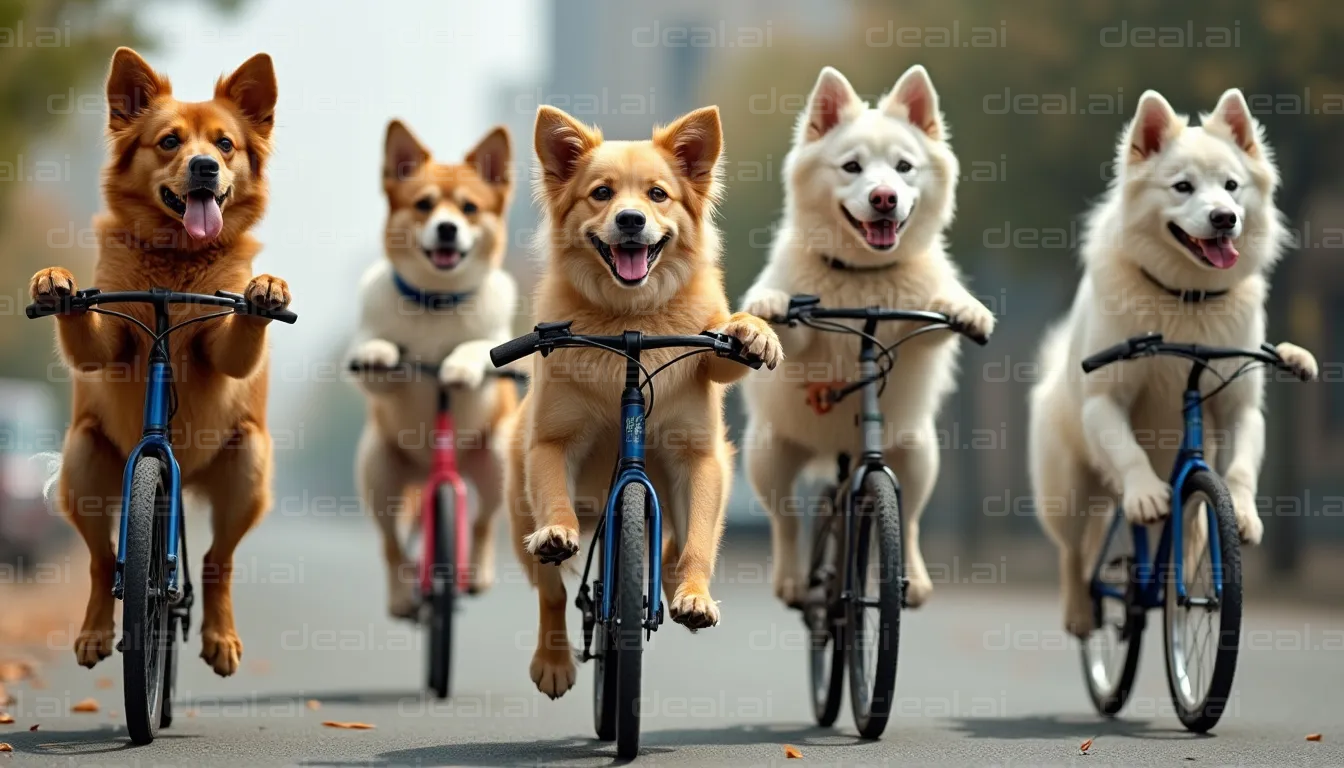 Dogs on Bikes Adventure!