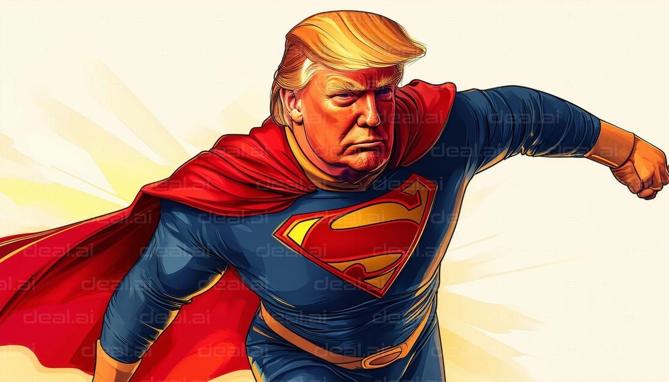 Superhero Comic Rendition