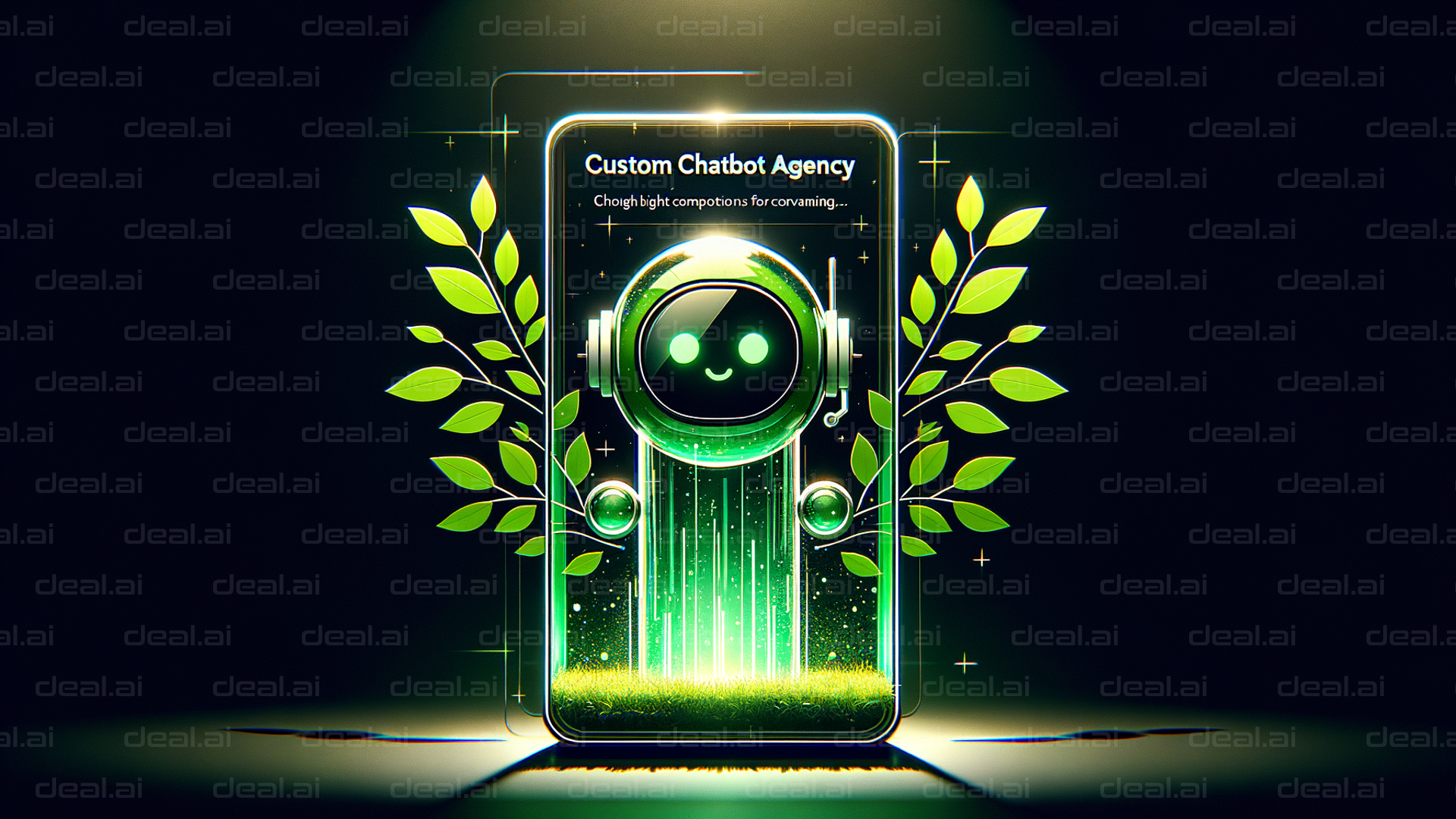 "Futuristic Chatbot Growth"