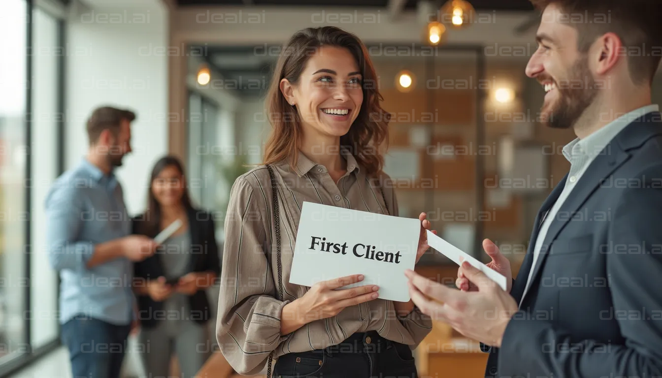 Celebrating the First Client at Work