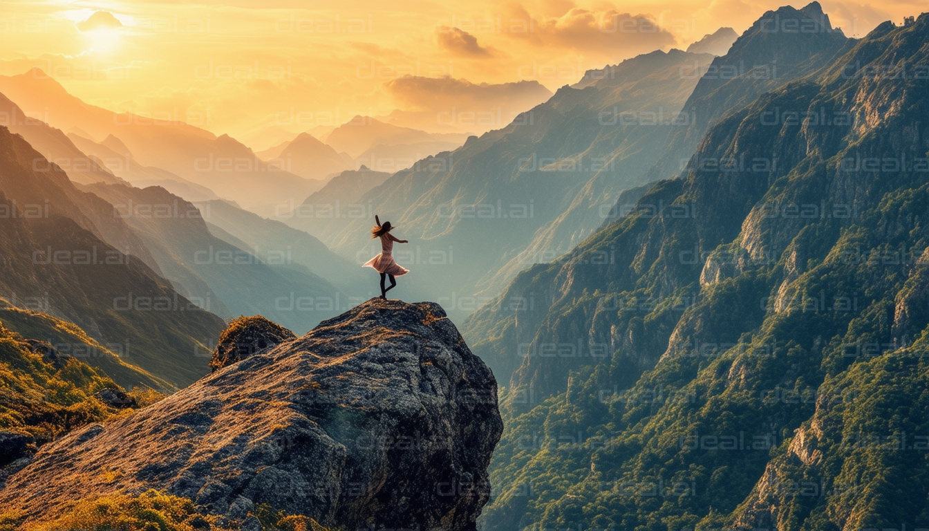 Dancing on the Edge of Sunset