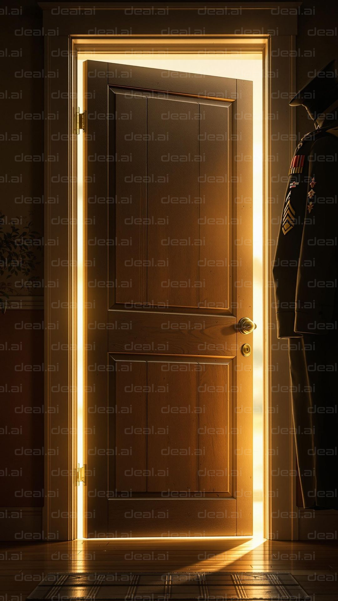 "Light Through an Open Door"