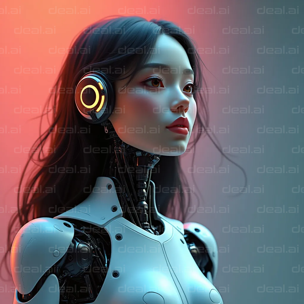 "Futuristic Cyber Woman"
