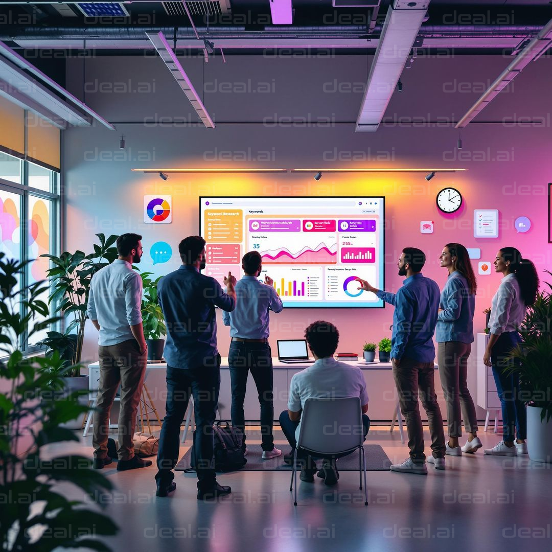Team Analyzing Data Insights