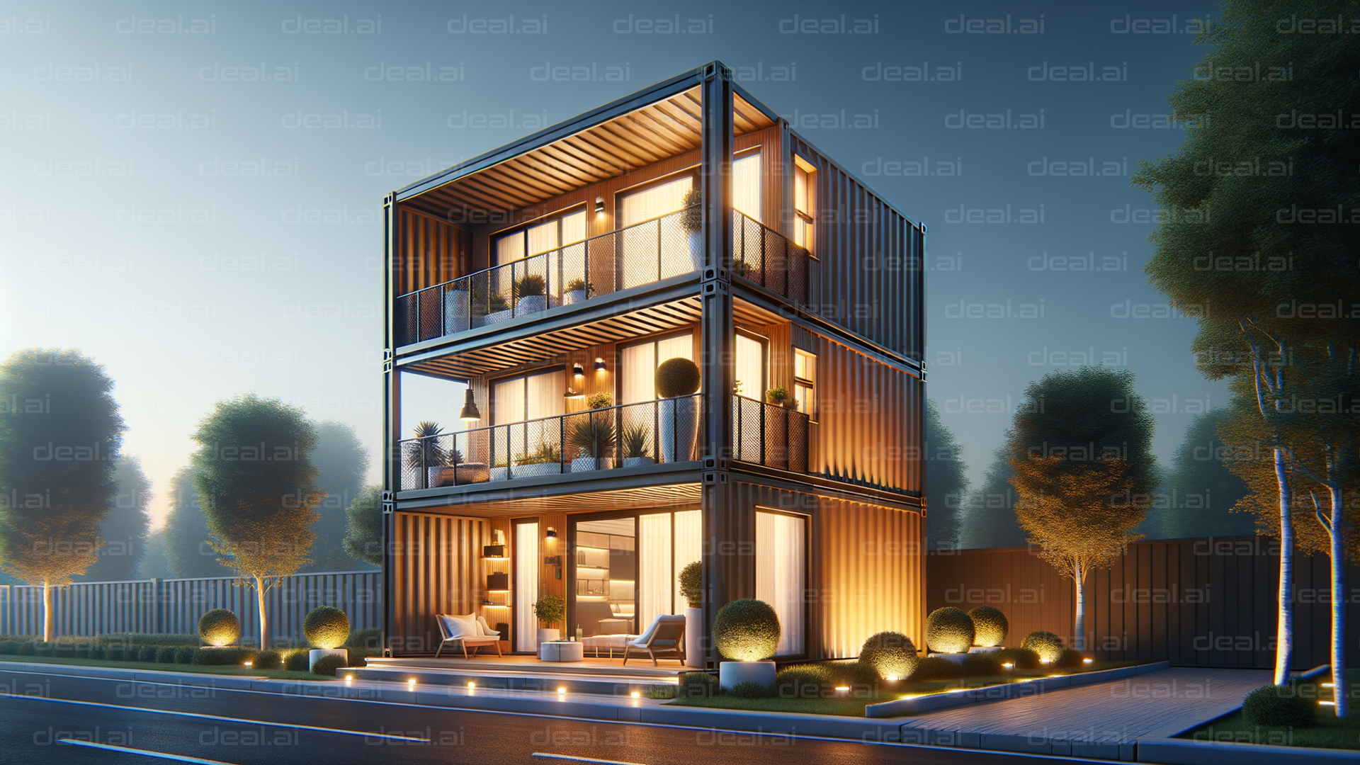 Modern Container Home Design