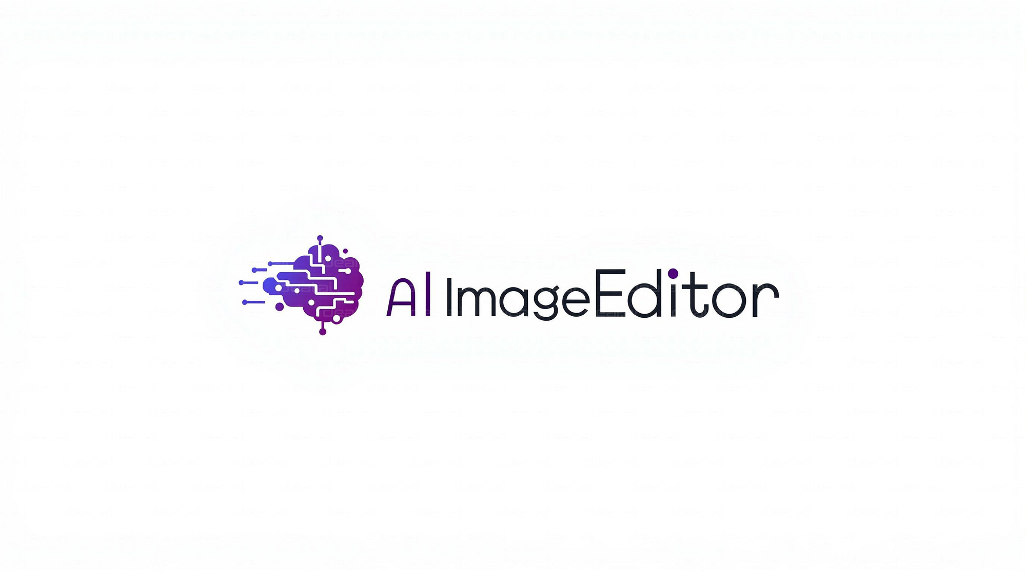 AI ImageEditor Logo Design