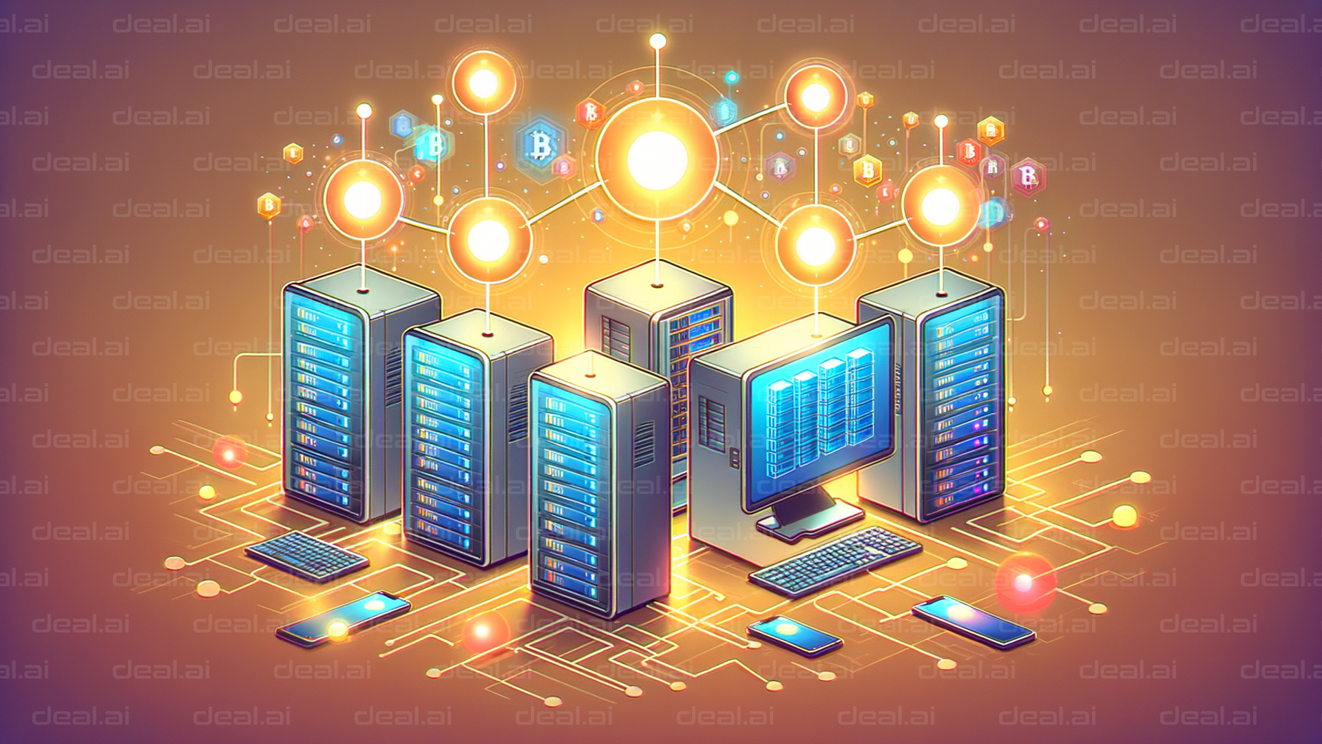 "Blockchain Servers and Data Network"