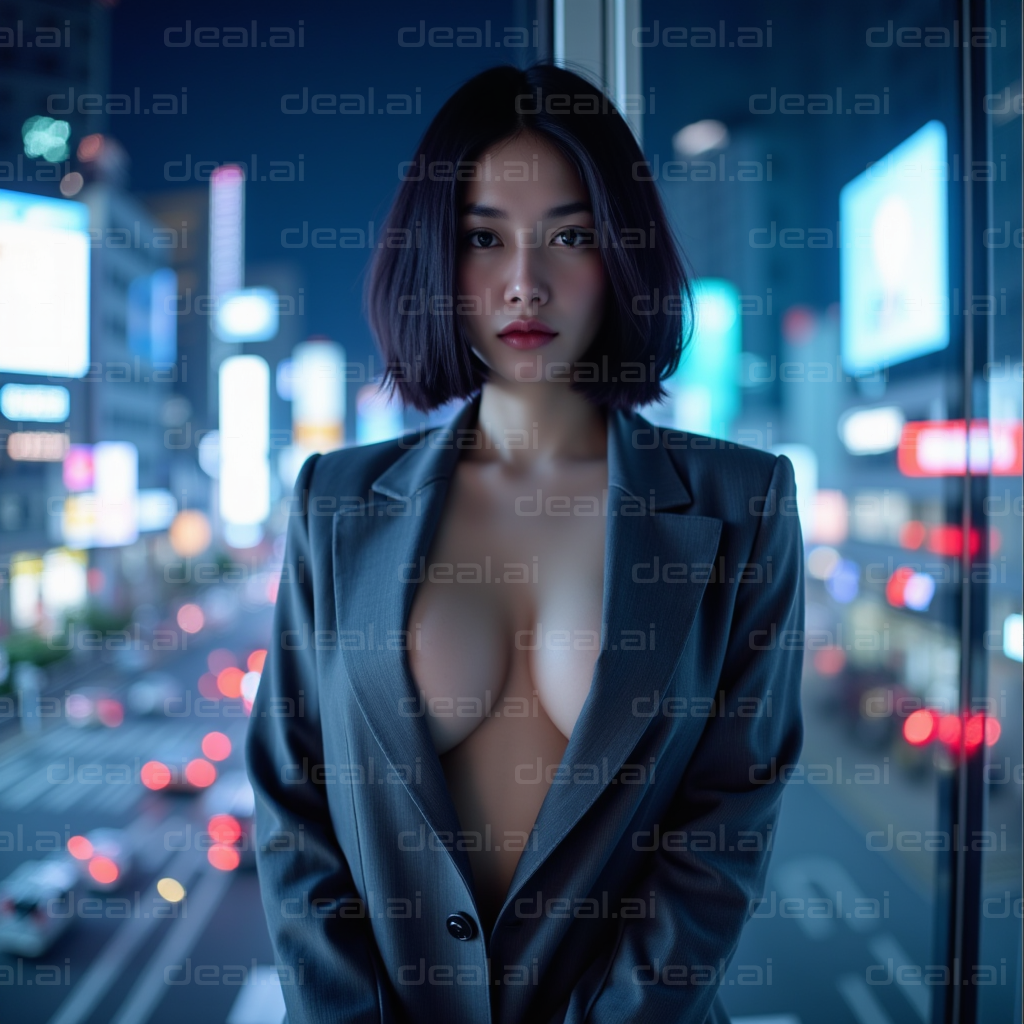 City Lights and Evening Elegance