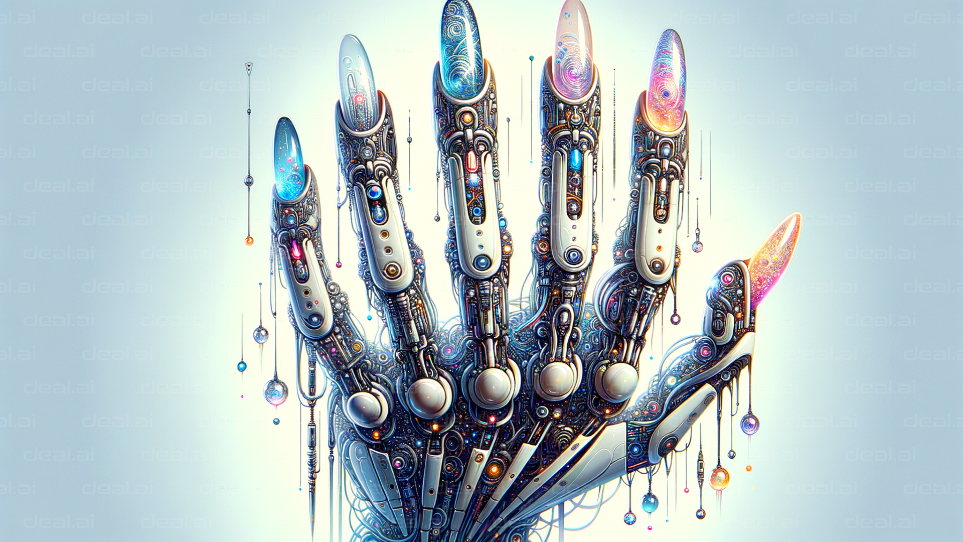 Futuristic Robotic Hand Design