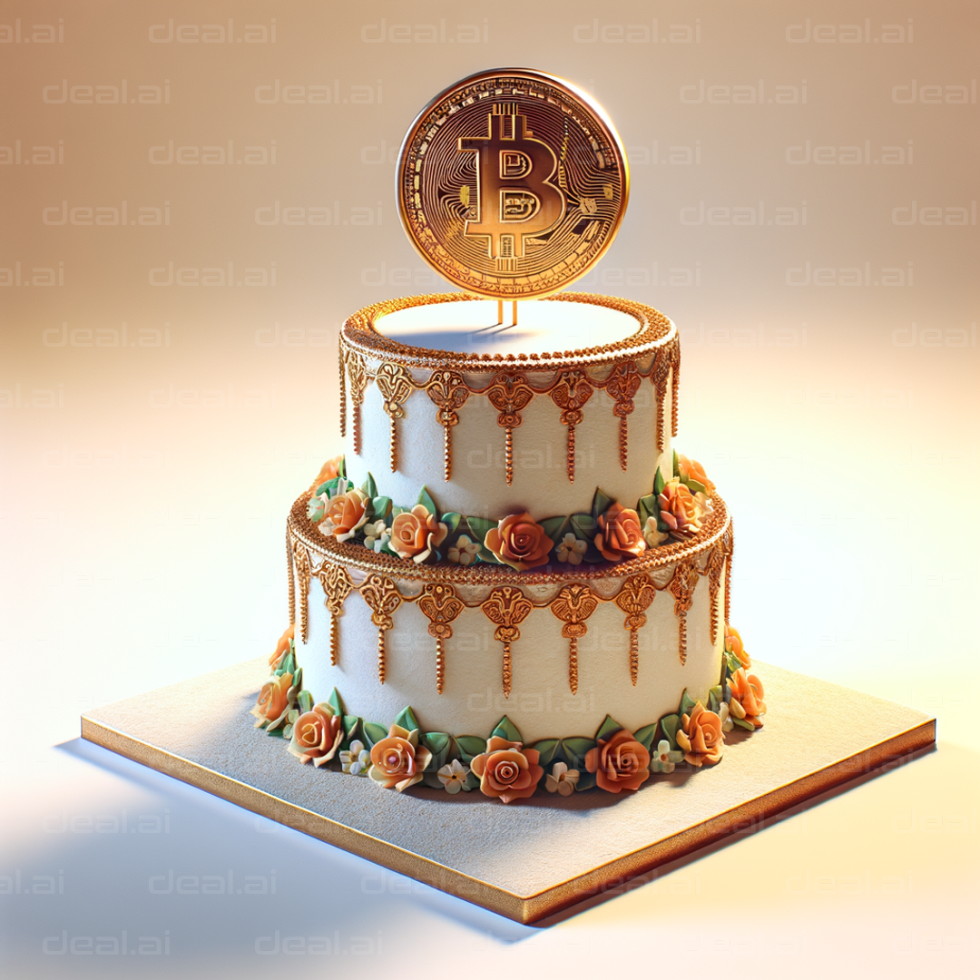 Bitcoin Cake Celebration