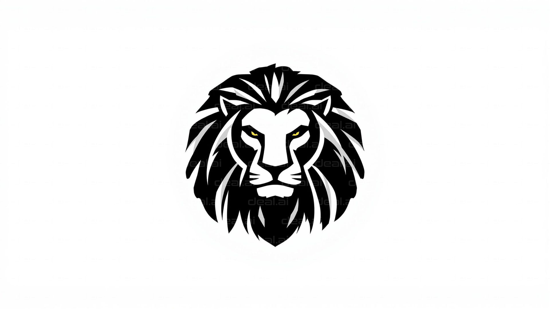 "Majestic Lion Emblem"