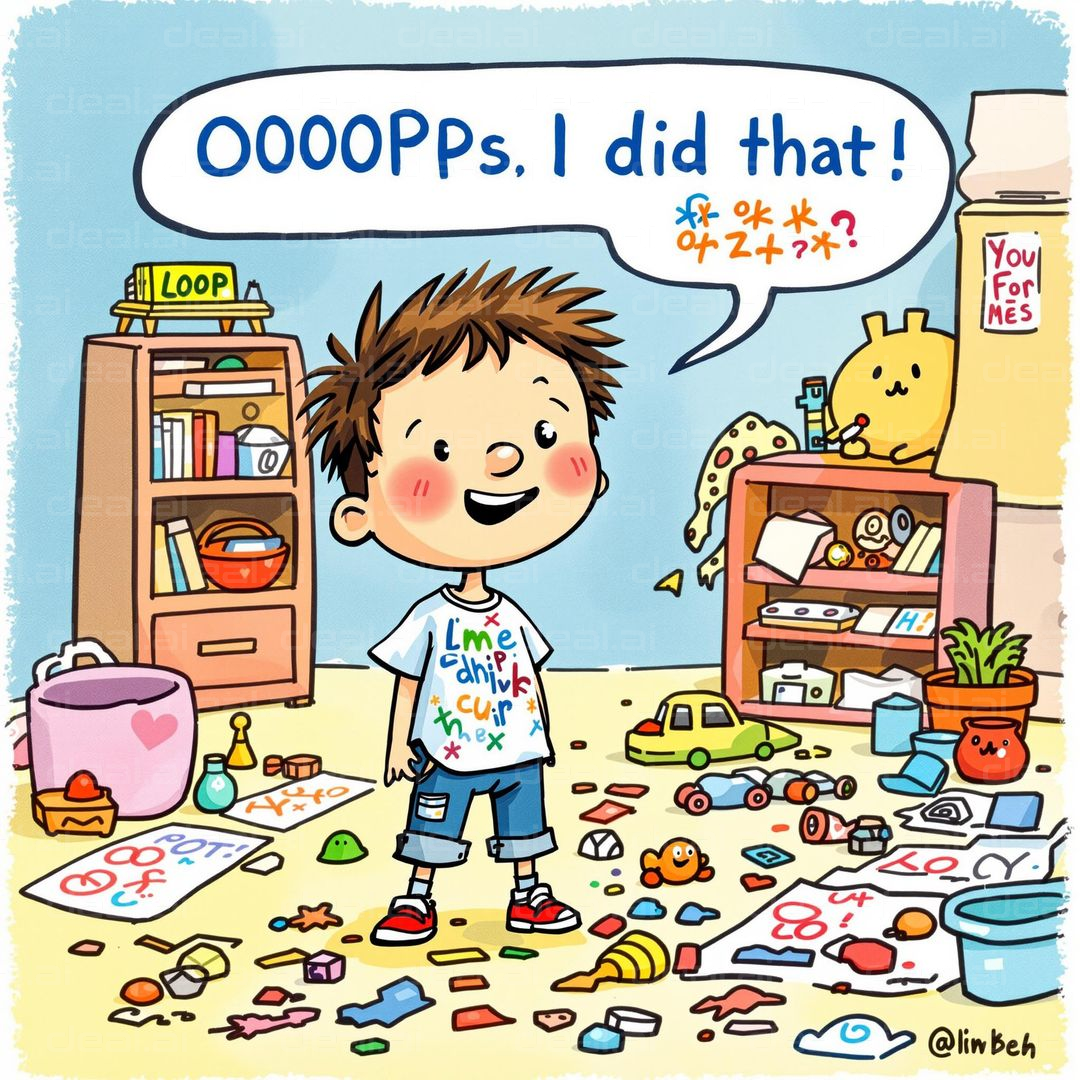 "Oops! Creative Mess by Child"