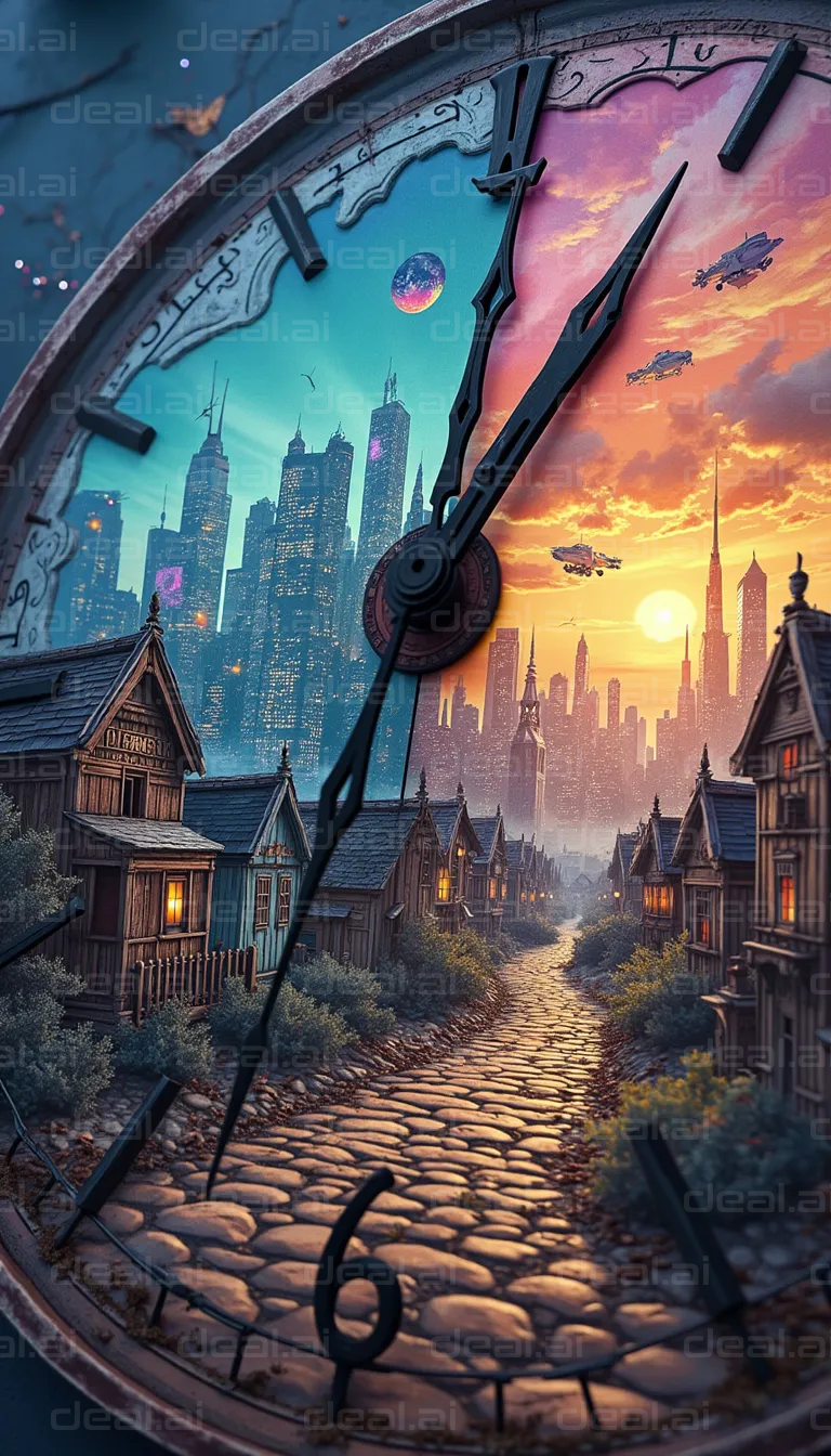 "Timeless Path Through Eras"