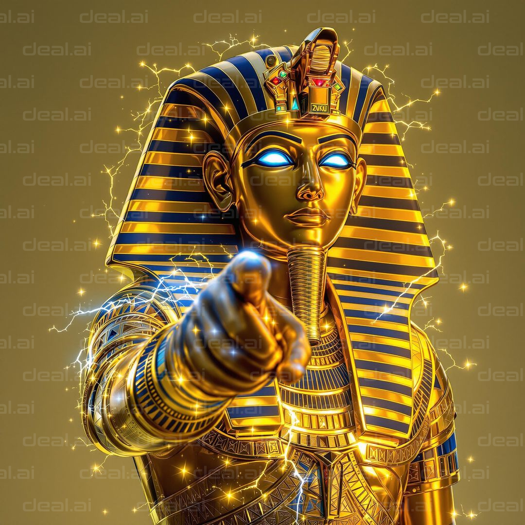 "Golden Pharaoh Awakens with Power"